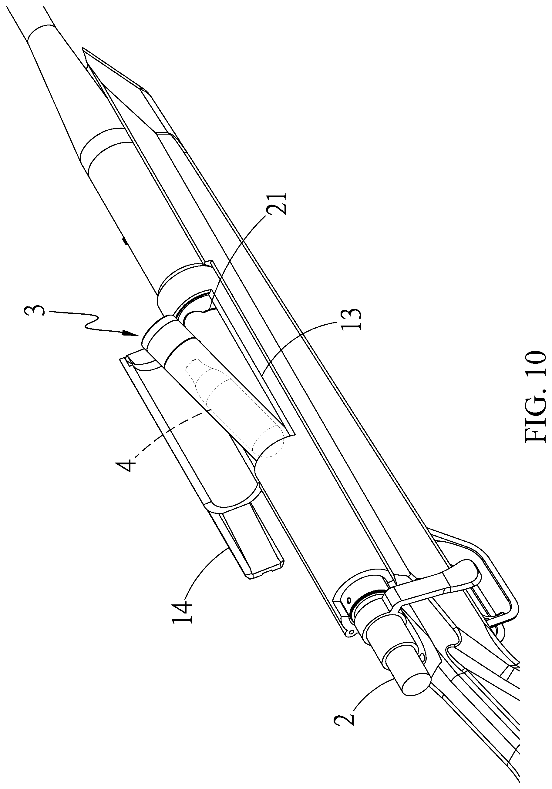 Patent US12313370 Figure 10 – Gas canister replacement structure of toy gun