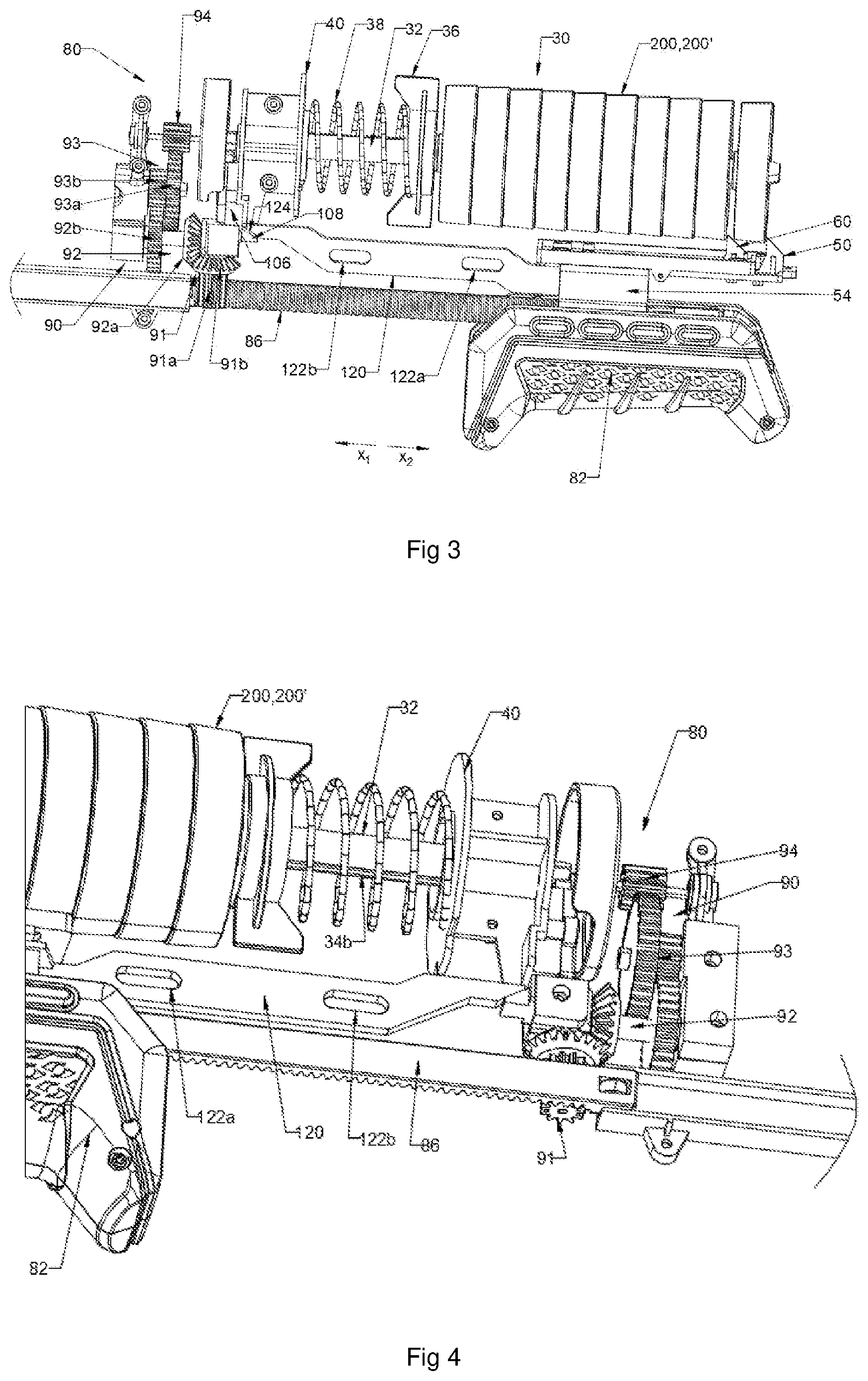 Patent US12313372 Figure 2 – Toy copter ring launcher with axially stacked ring magazine and improved copter ring