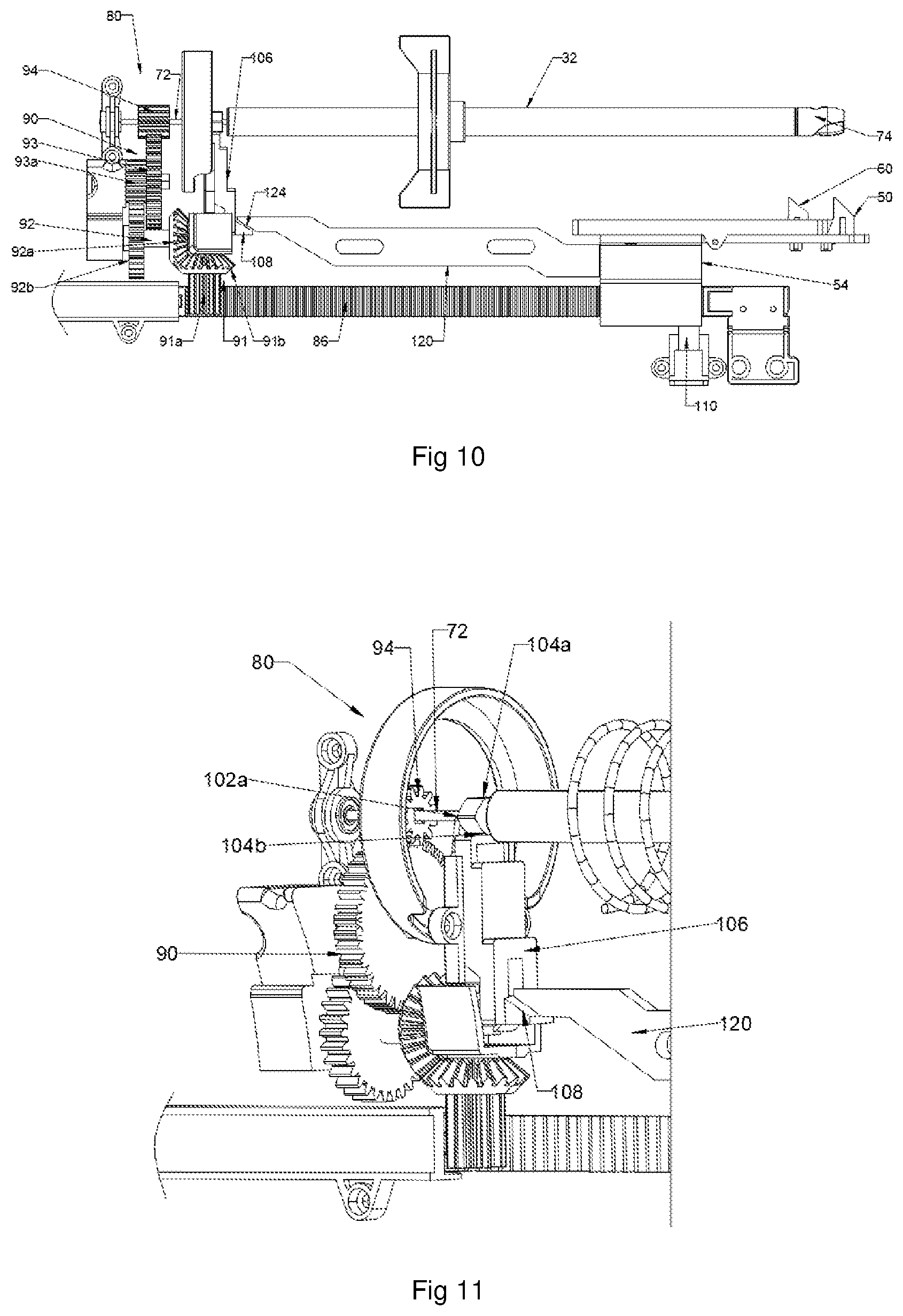 Patent US12313372 Figure 6 – Toy copter ring launcher with axially stacked ring magazine and improved copter ring