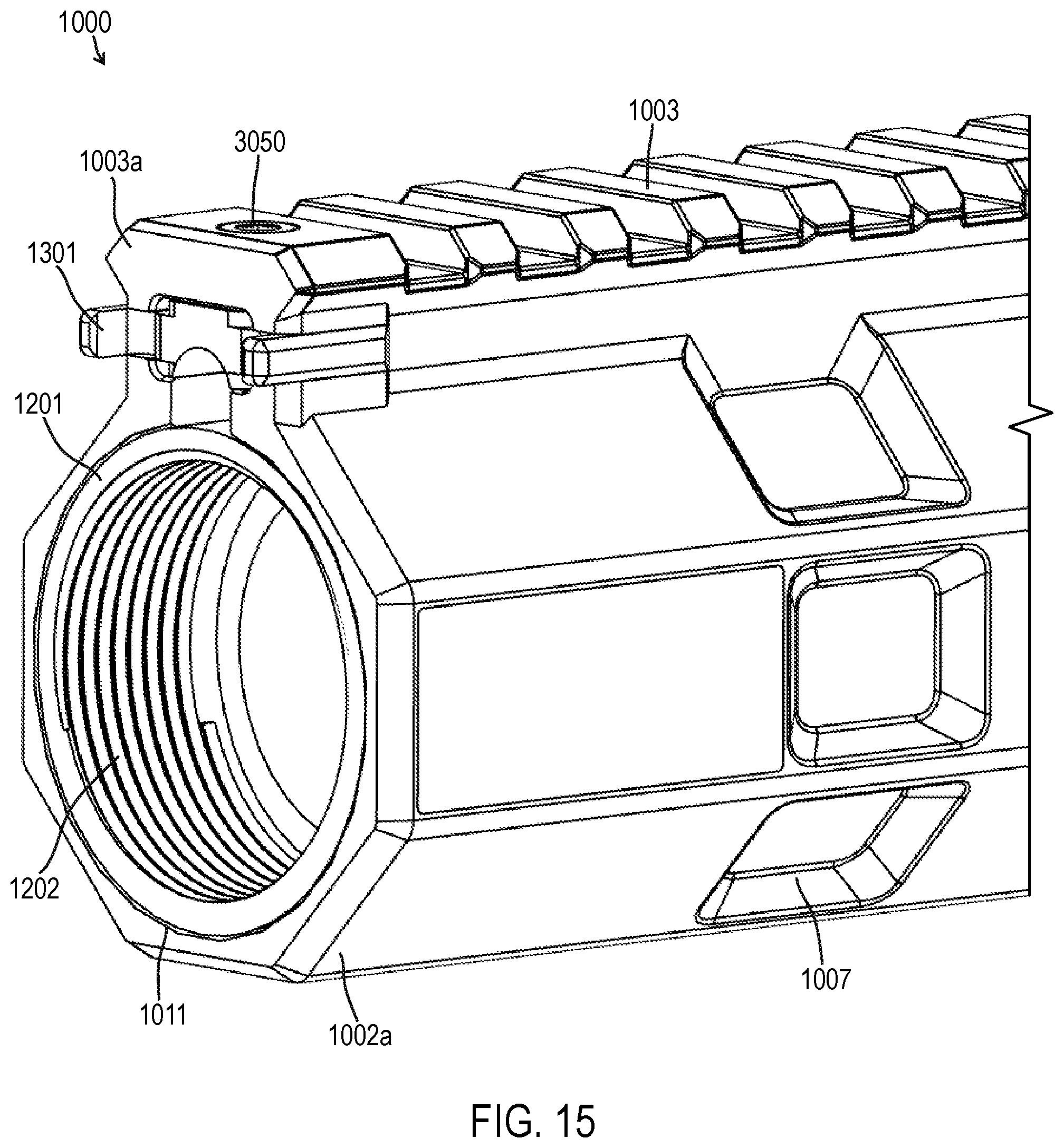 Patent US12313373 Figure 18 – Handguard assembly