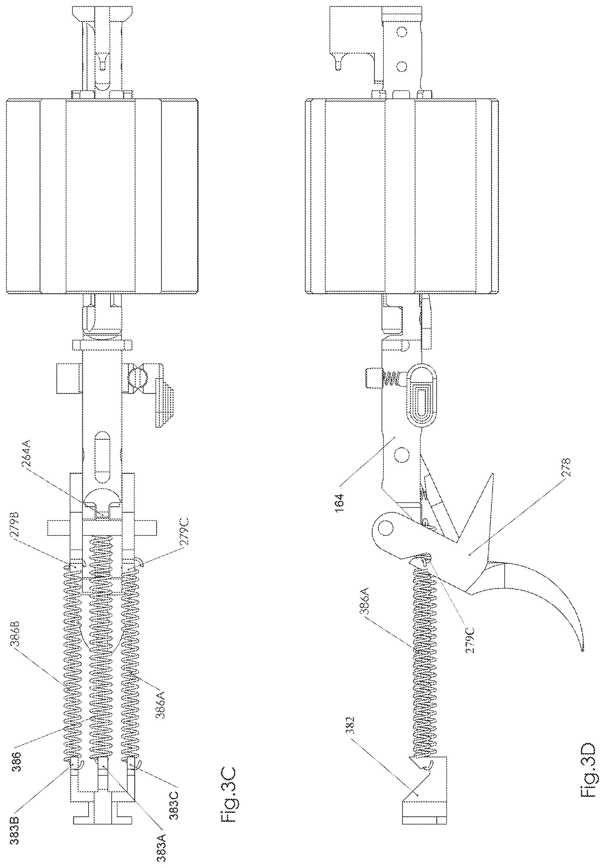 Patent US12313375 Figure 9 – Open frame revolver with changeable drum