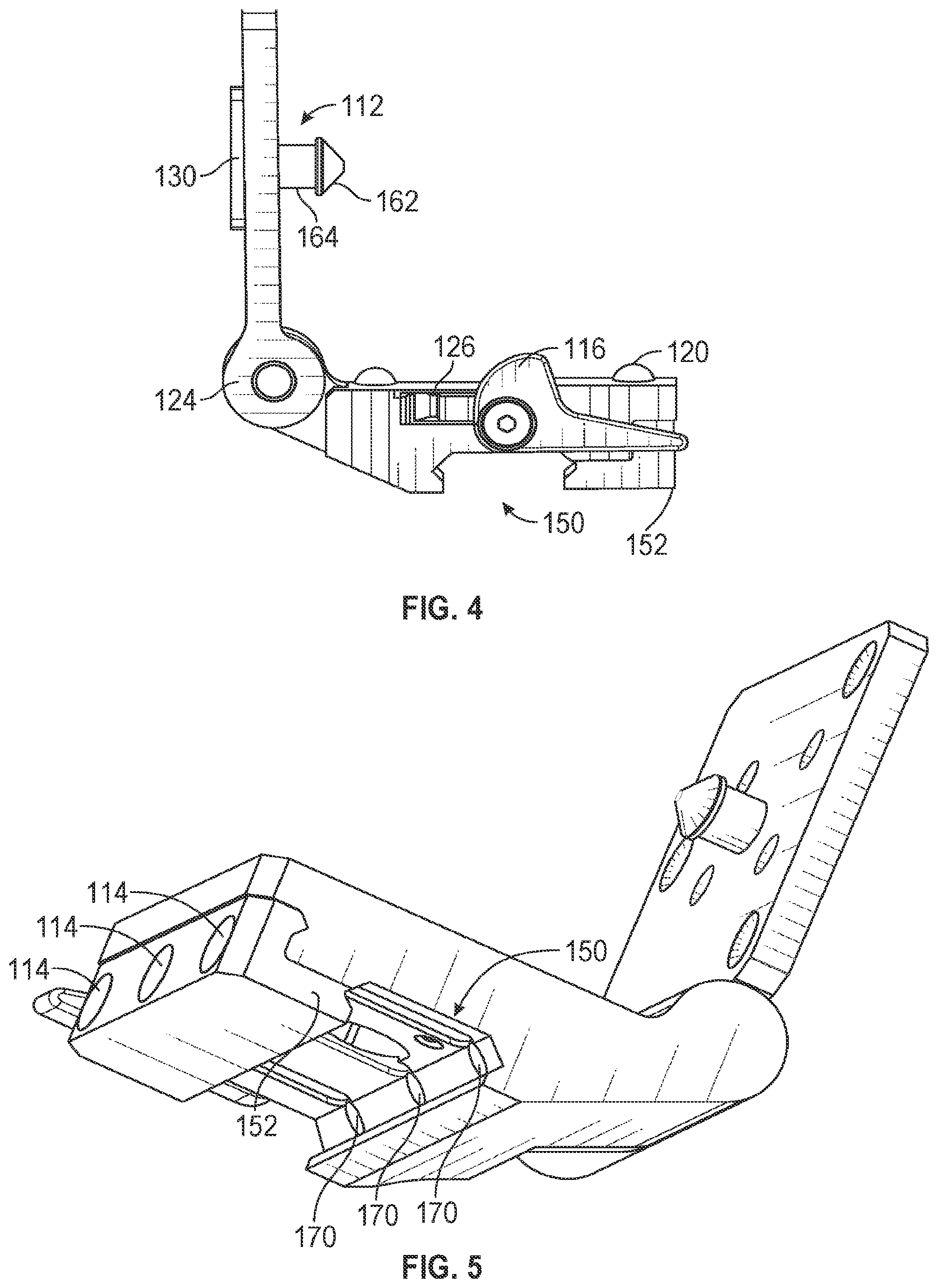 Patent US12313378 Figure 4 – Kinematic mount for a firearm