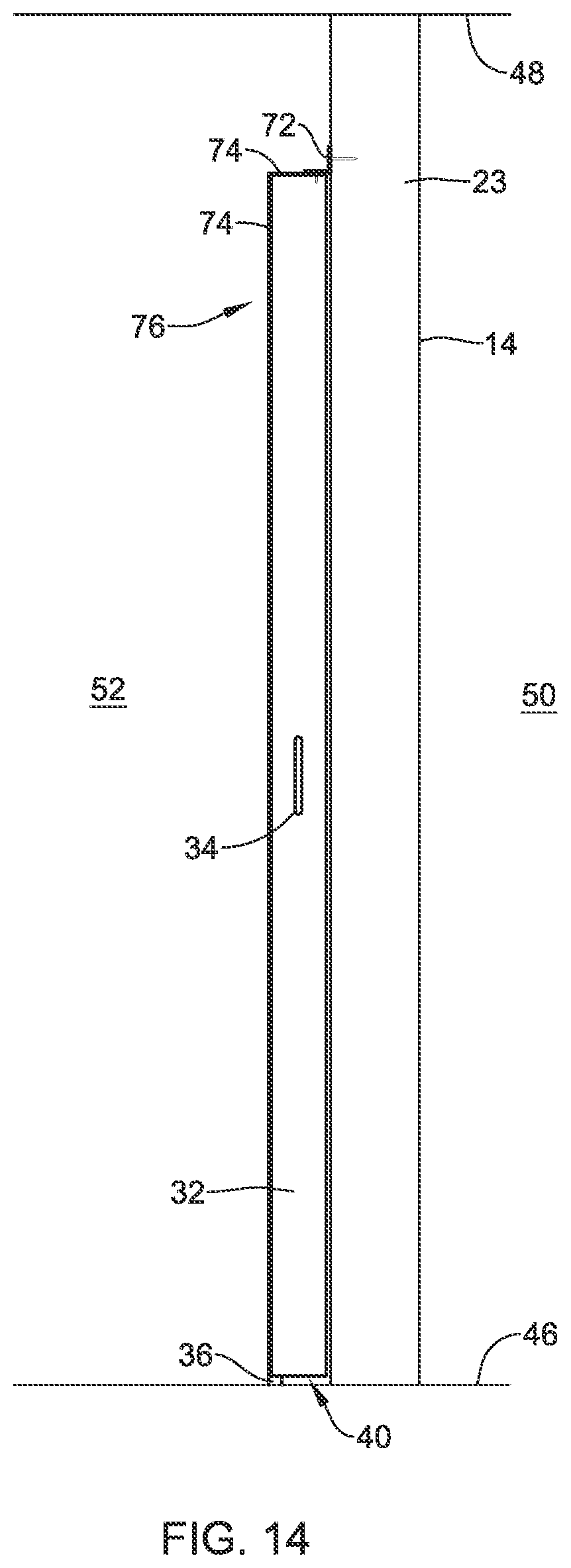 Patent US12313382 Figure 14 – Ballistic resistant wall structures
