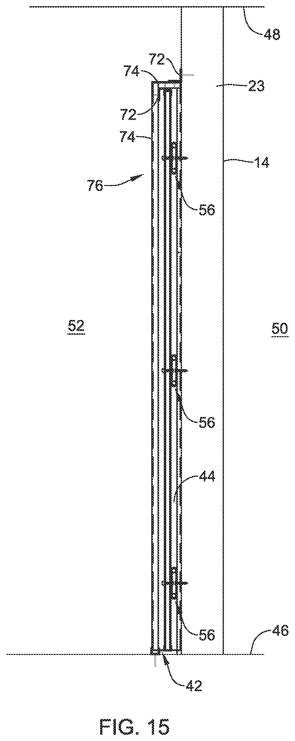 Patent US12313382 Figure 15 – Ballistic resistant wall structures