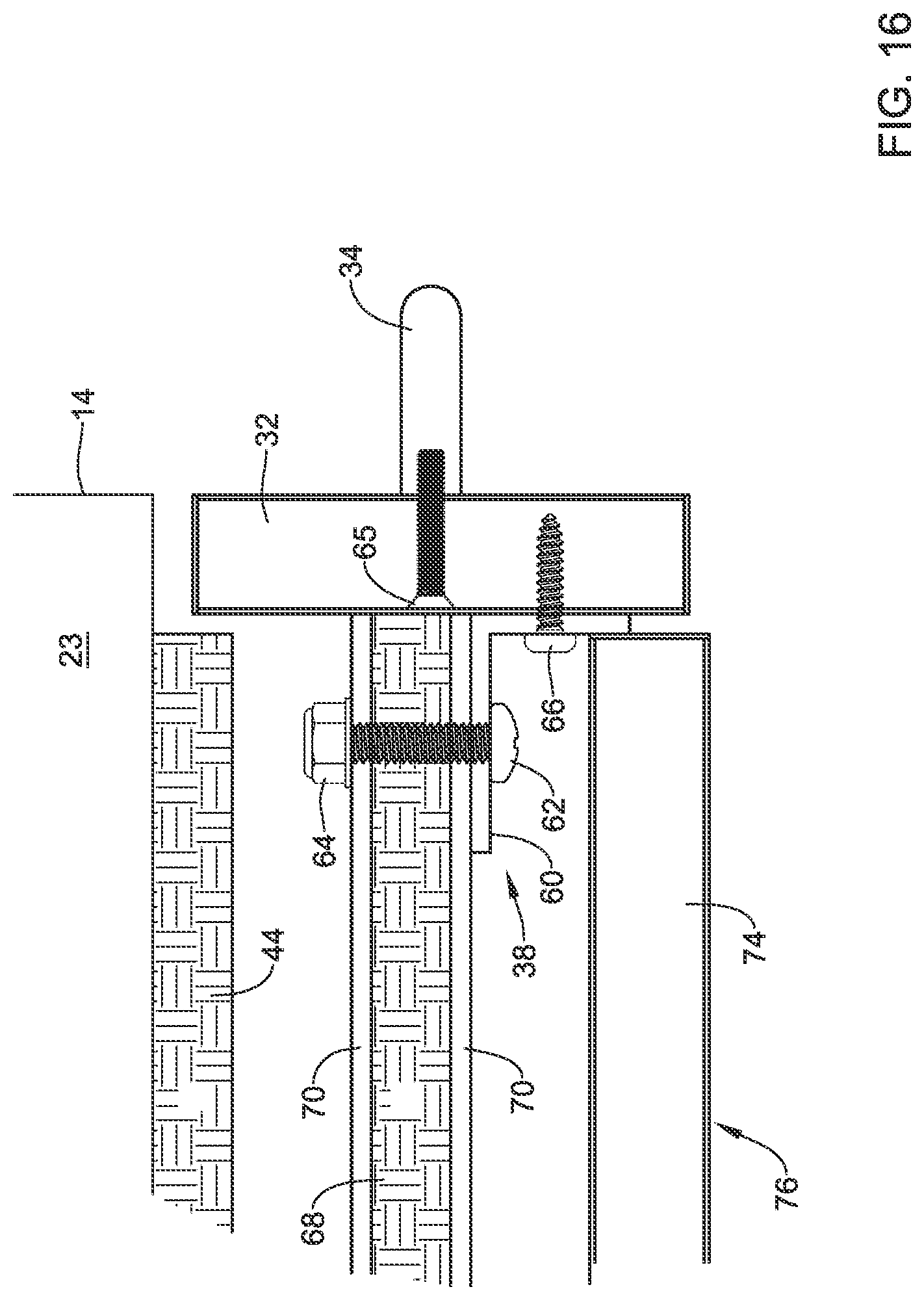 Patent US12313382 Figure 16 – Ballistic resistant wall structures