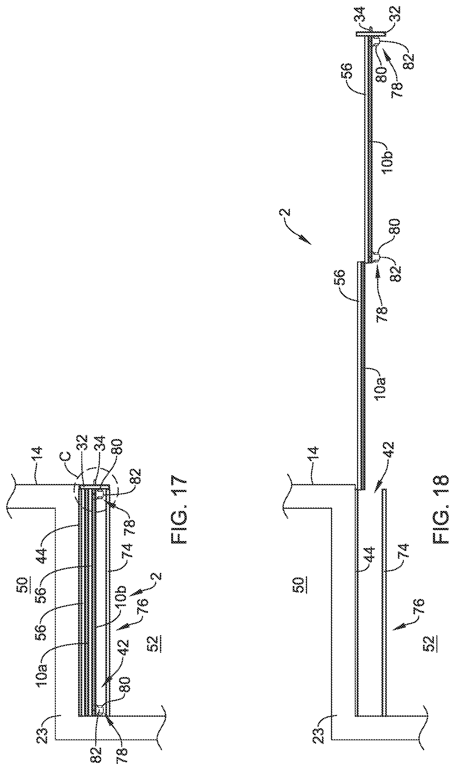 Patent US12313382 Figure 17 – Ballistic resistant wall structures