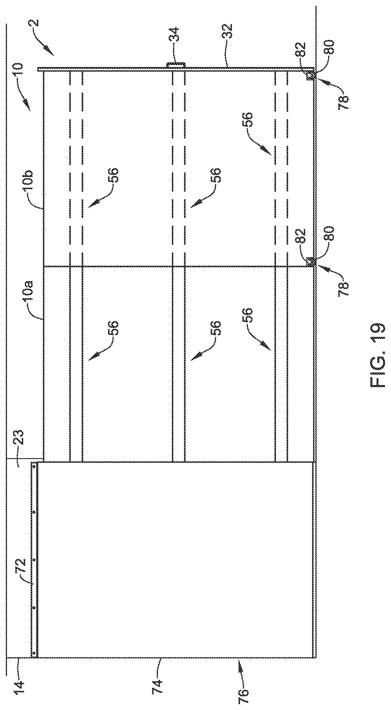 Patent US12313382 Figure 18 – Ballistic resistant wall structures