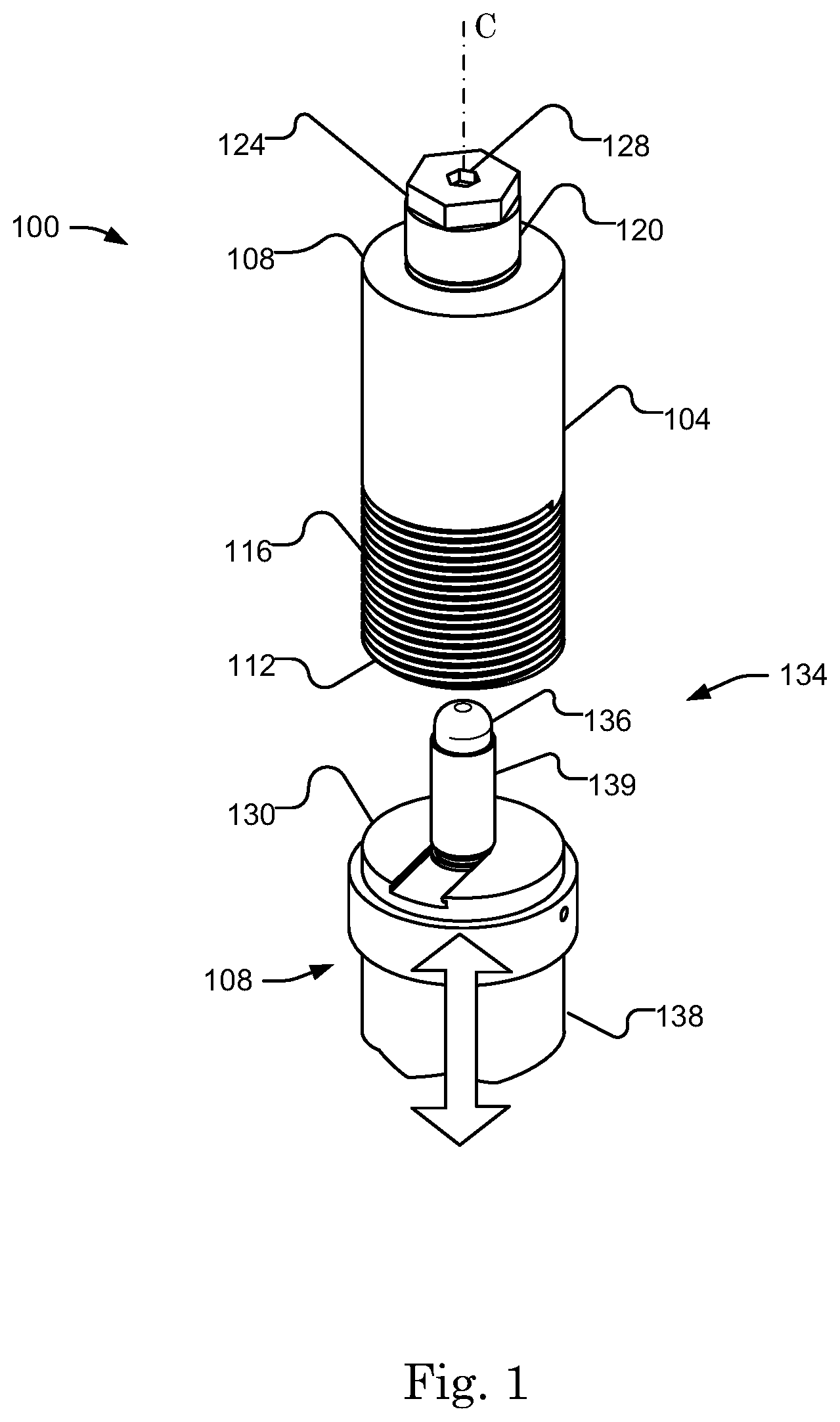 Patent US12313385 Figure 1 – Crimping die