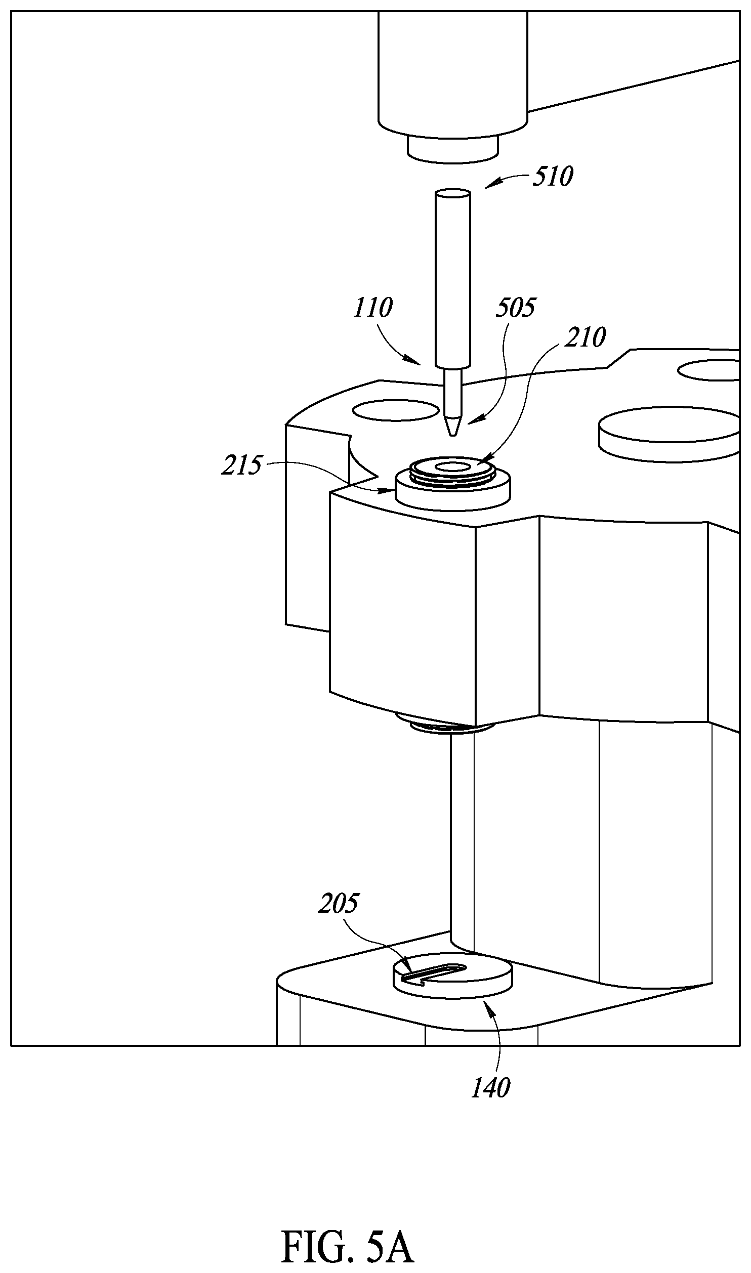 Patent US12313386 Figure 5 – Modifying a projectile casing