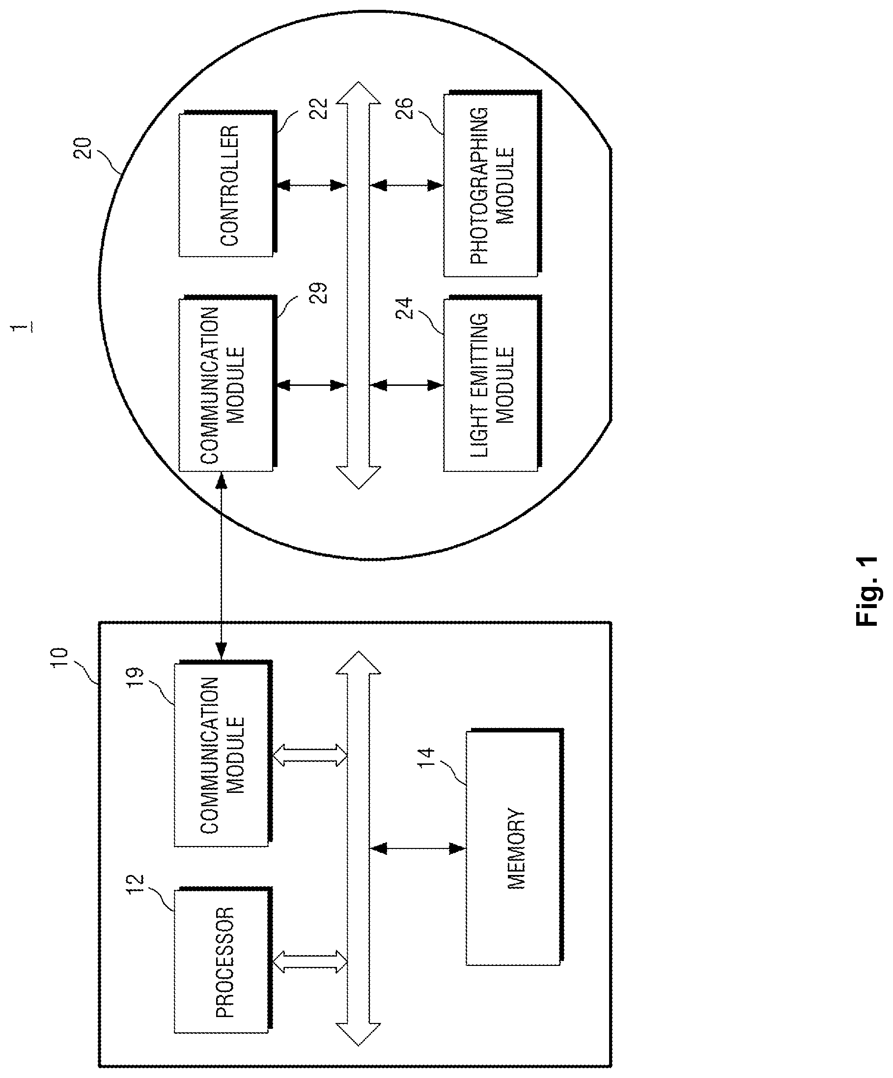 Patent US12313392 Figure 1 – Apparatus and method for measuring the gap