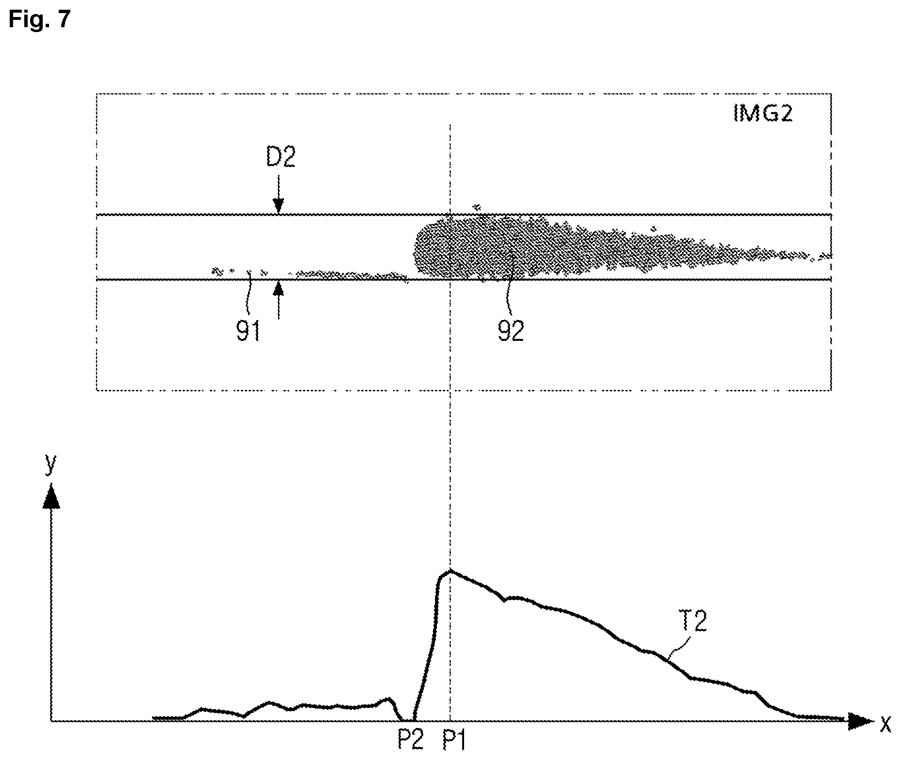 Patent US12313392 Figure 7 – Apparatus and method for measuring the gap