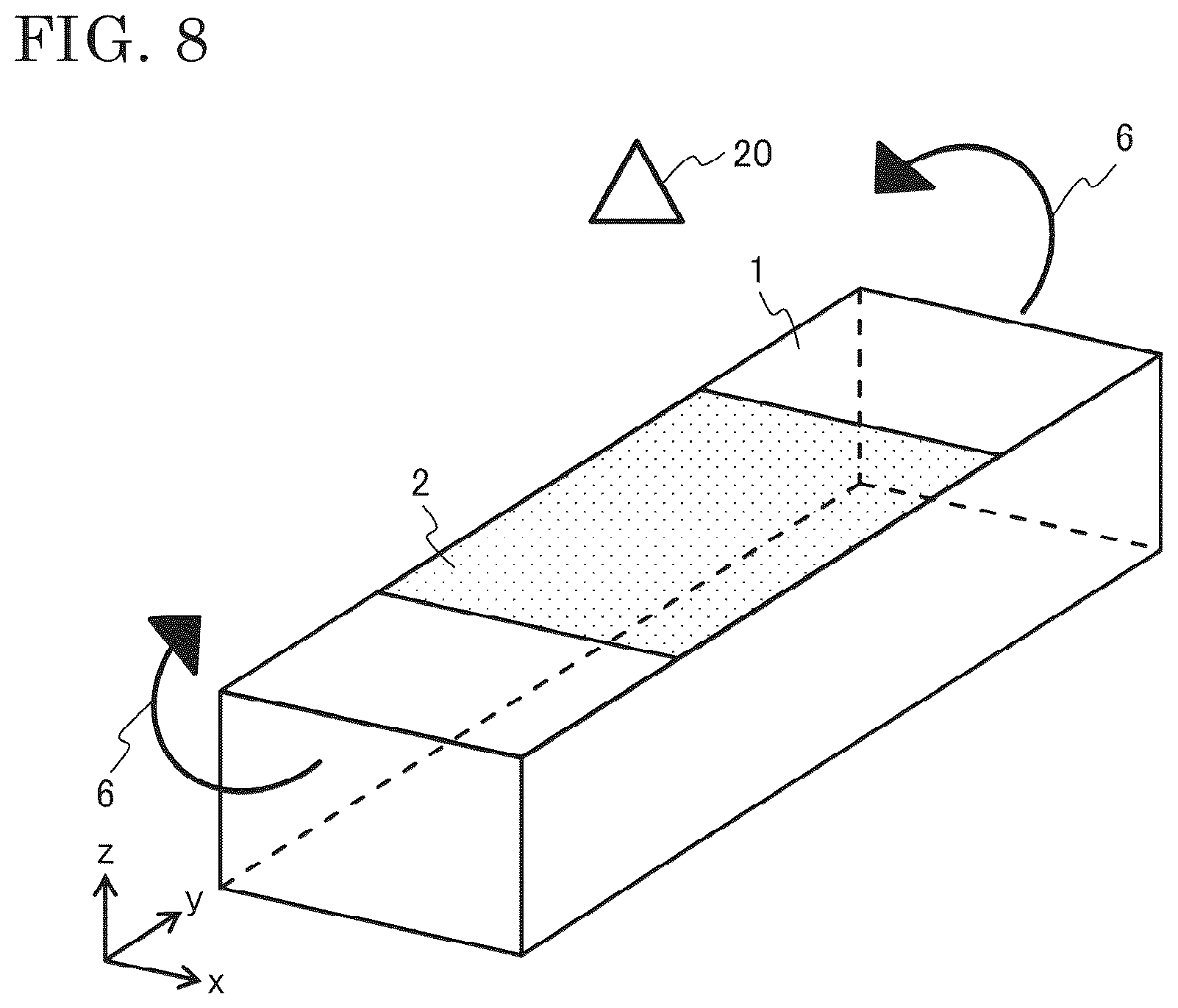 Patent US12313394 Figure 8 – Deformation calculation device, deformation measurement device, and deformation calculation method