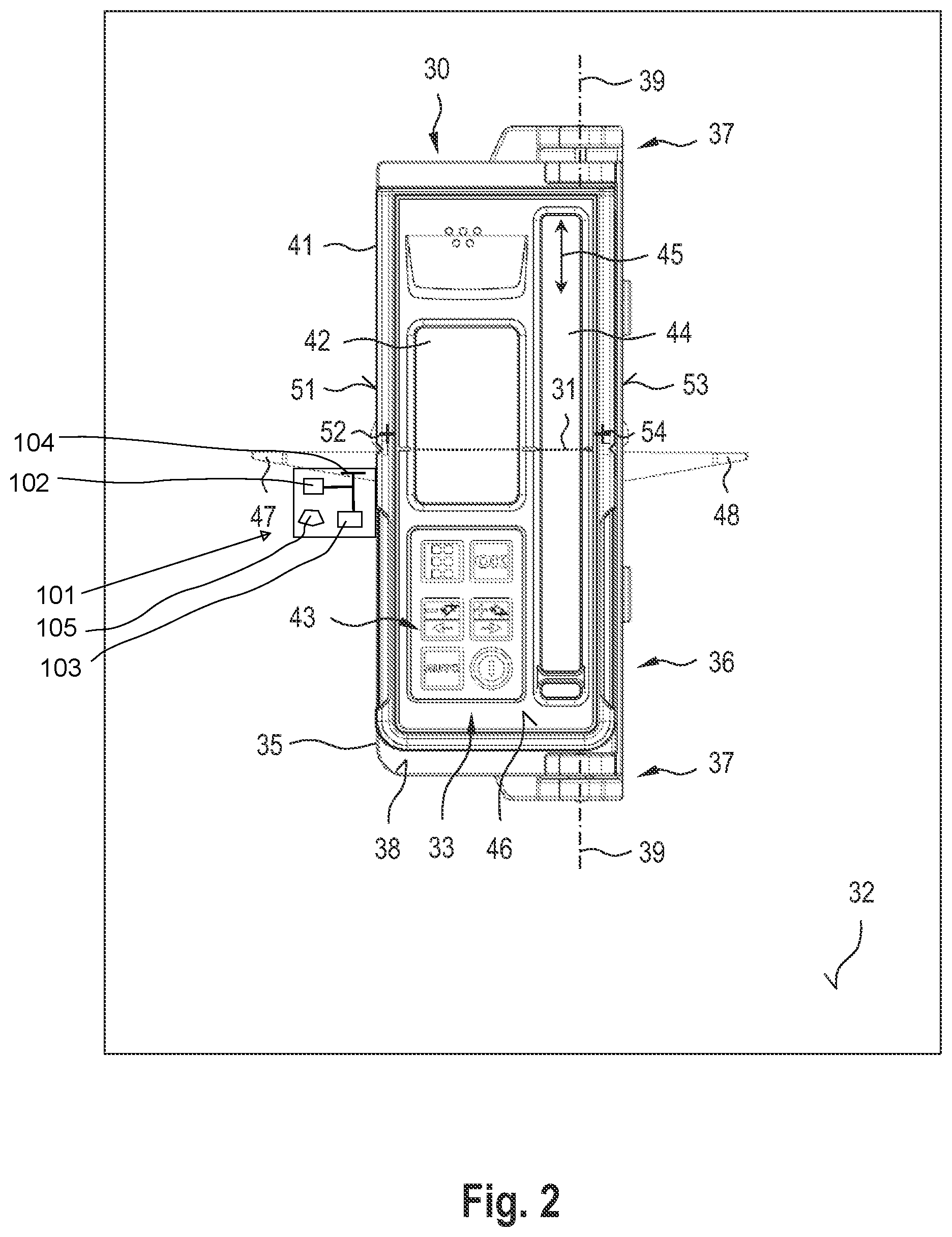 Patent US12313405 Figure 2 – Accessory for a laser receiver for transferring a laser line