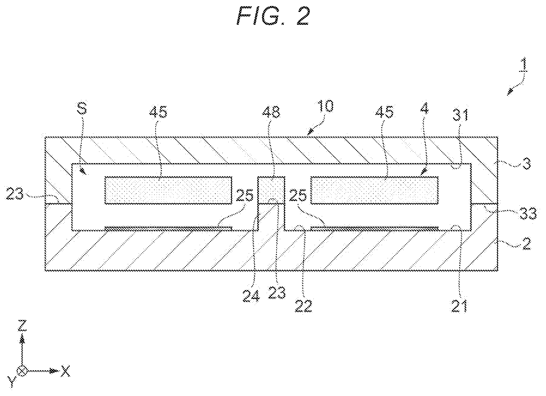 Patent US12313407 Figure 2 – Gyro sensor, electronic device, and vehicle