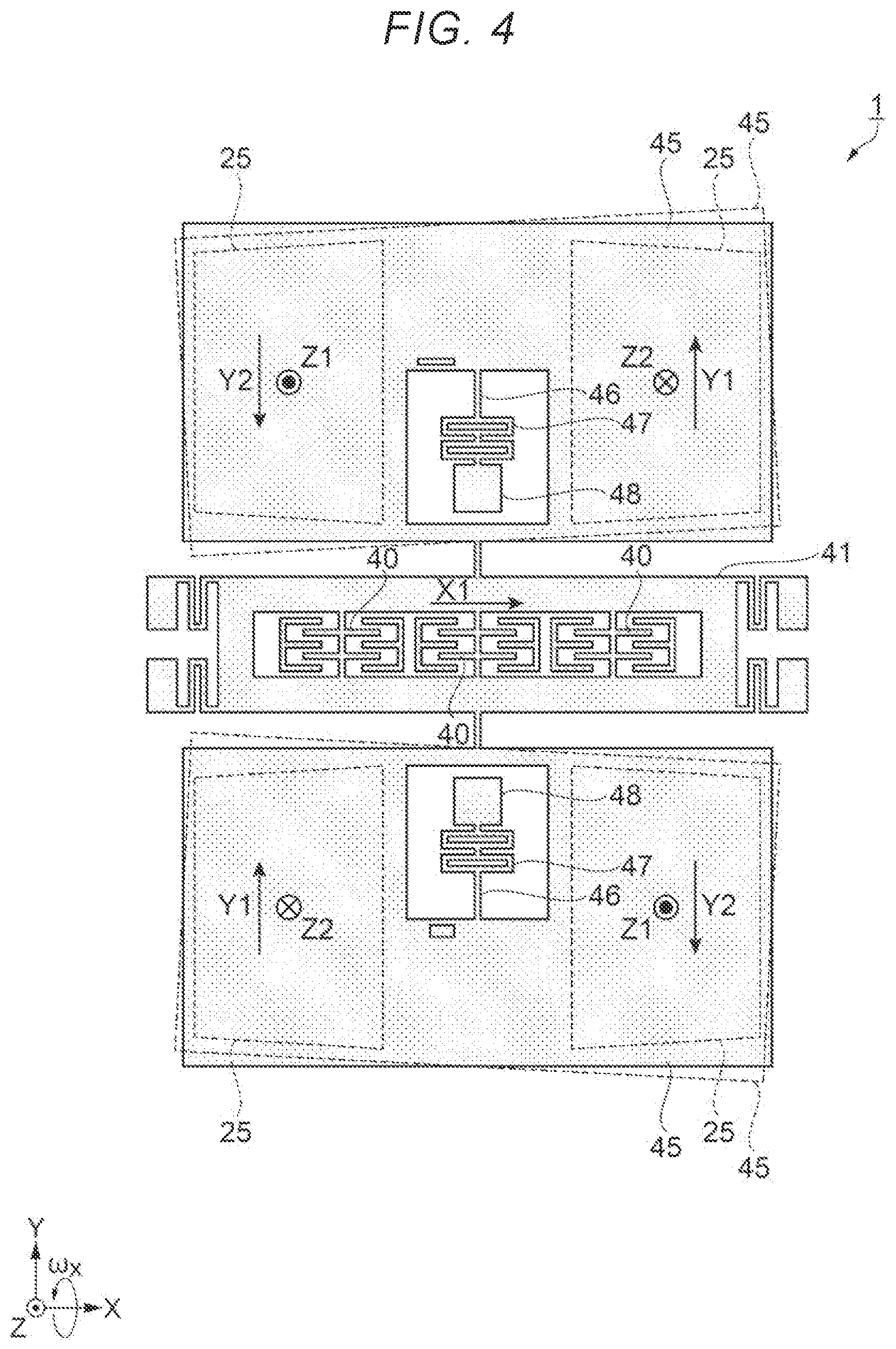 Patent US12313407 Figure 4 – Gyro sensor, electronic device, and vehicle