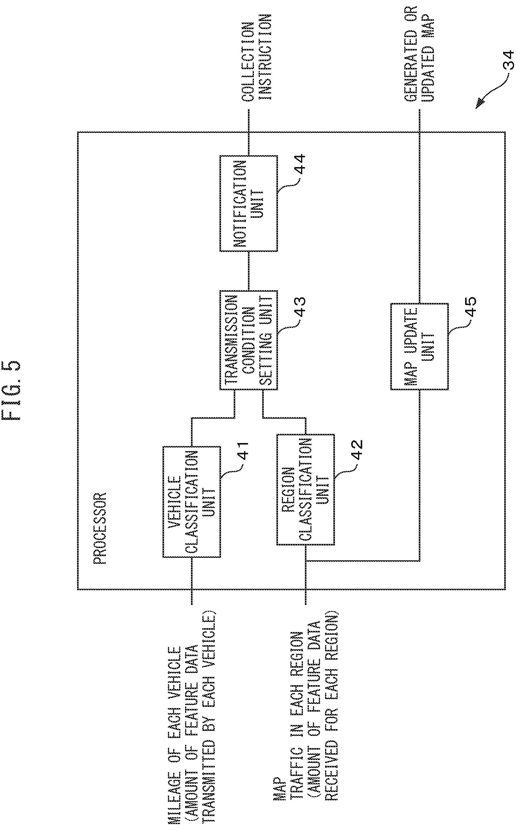 Patent US12313415 Figure 5 – Apparatus, method, and computer program for collecting feature data
