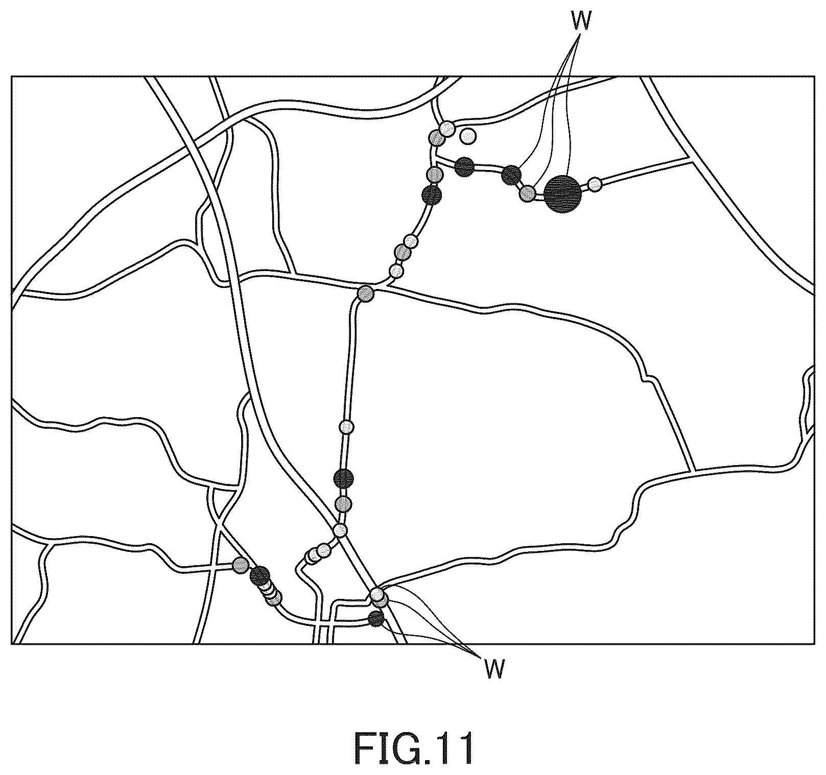 Patent US12313427 Figure 8 – Map data generation device
