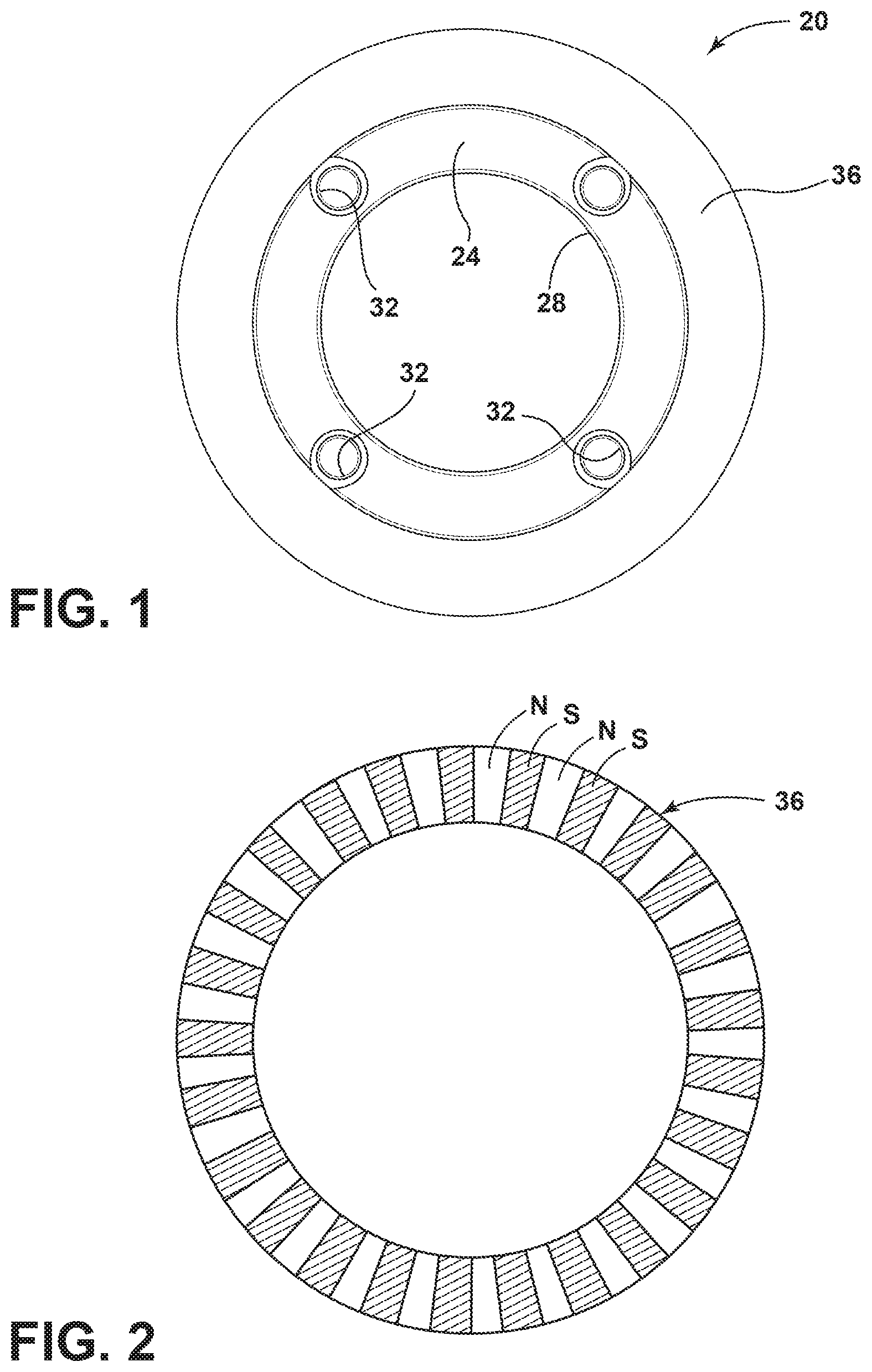 Patent US12313430 Figure 1 – Position sensor system using equidistantly spaced magnetic sensor arrays