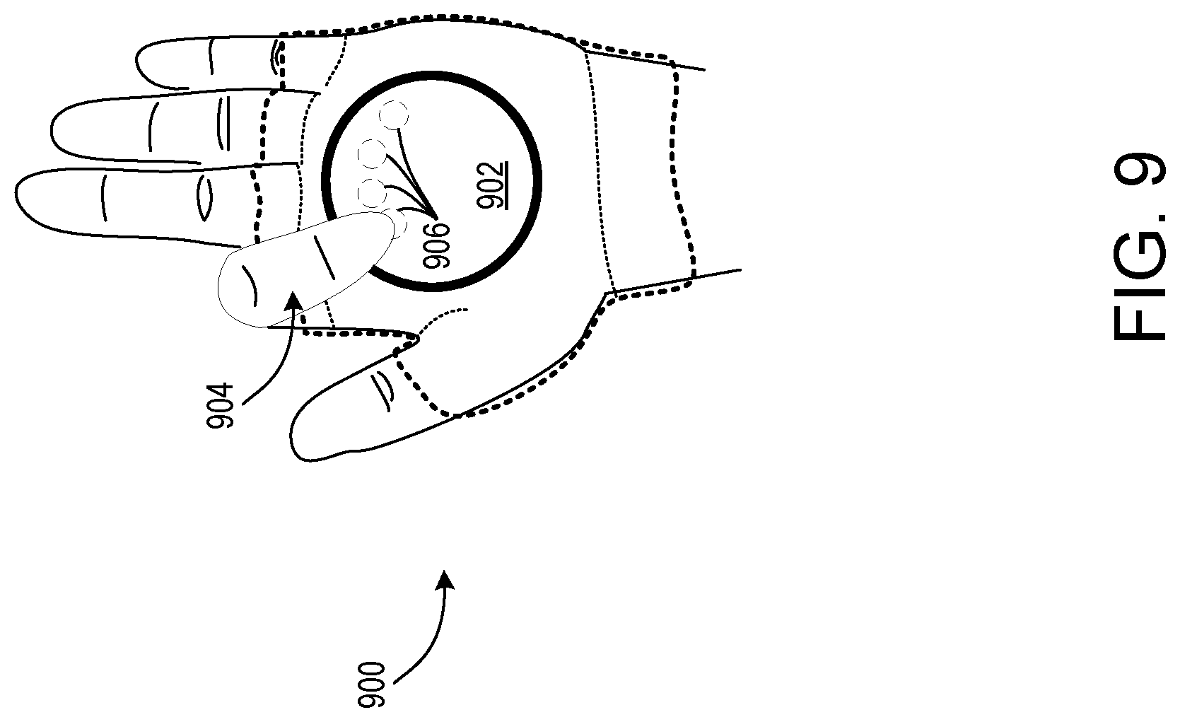 Patent US12313431 Figure 7 – Surface sensing via resonant sensor