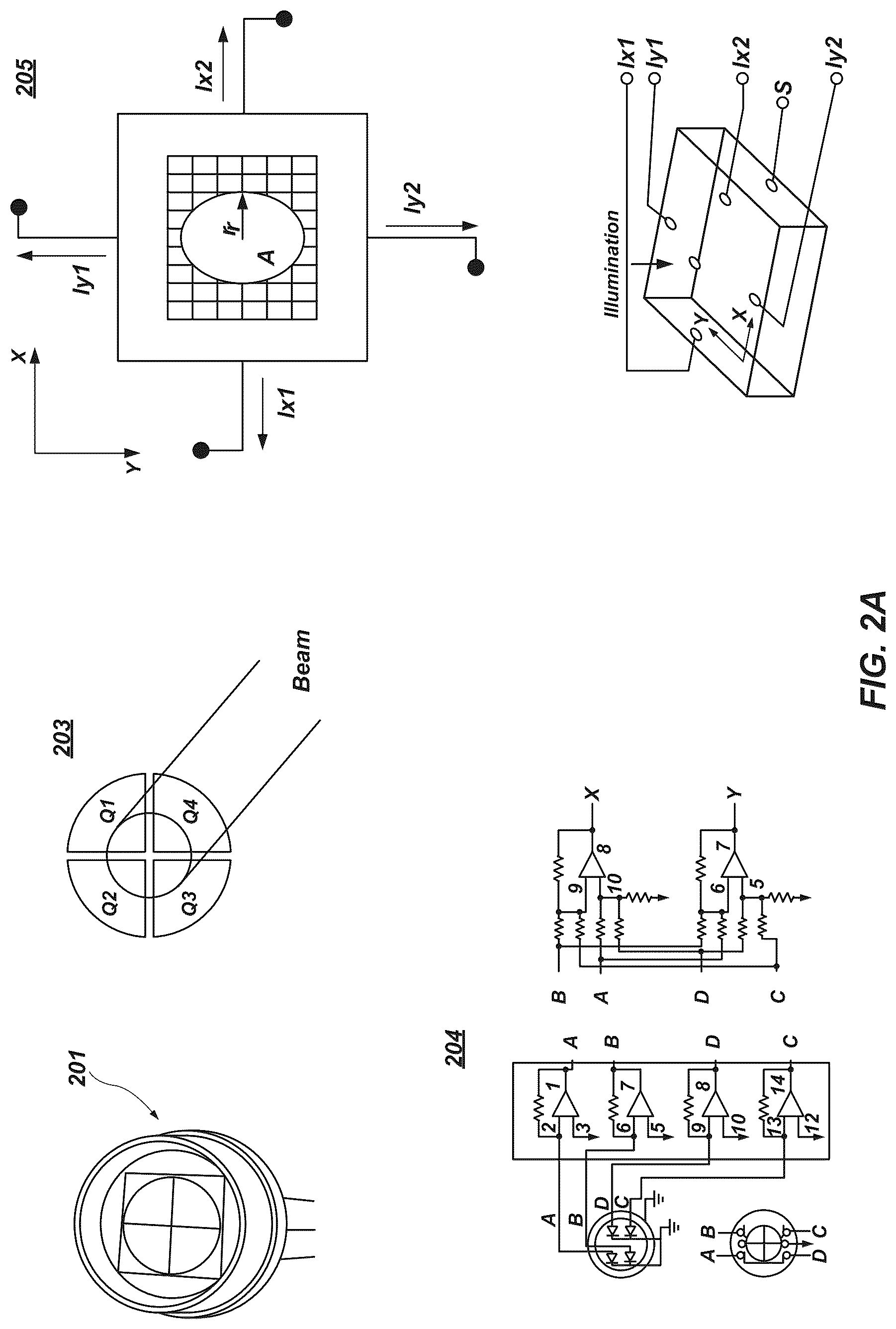 Patent US12313432 Figure 3 – Analog optical positioning sensor, method, and circuit