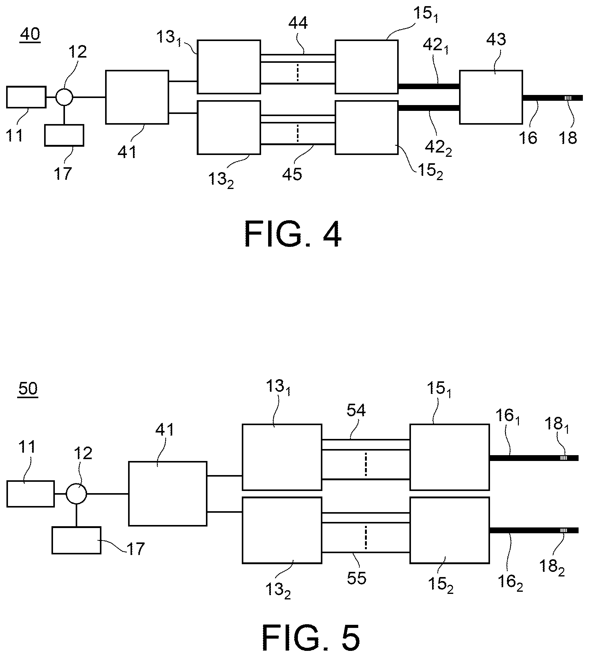 Patent US12313433 Figure 2 – System for measuring a plurality of physical parameters at a measurement point with a multimode optical fiber