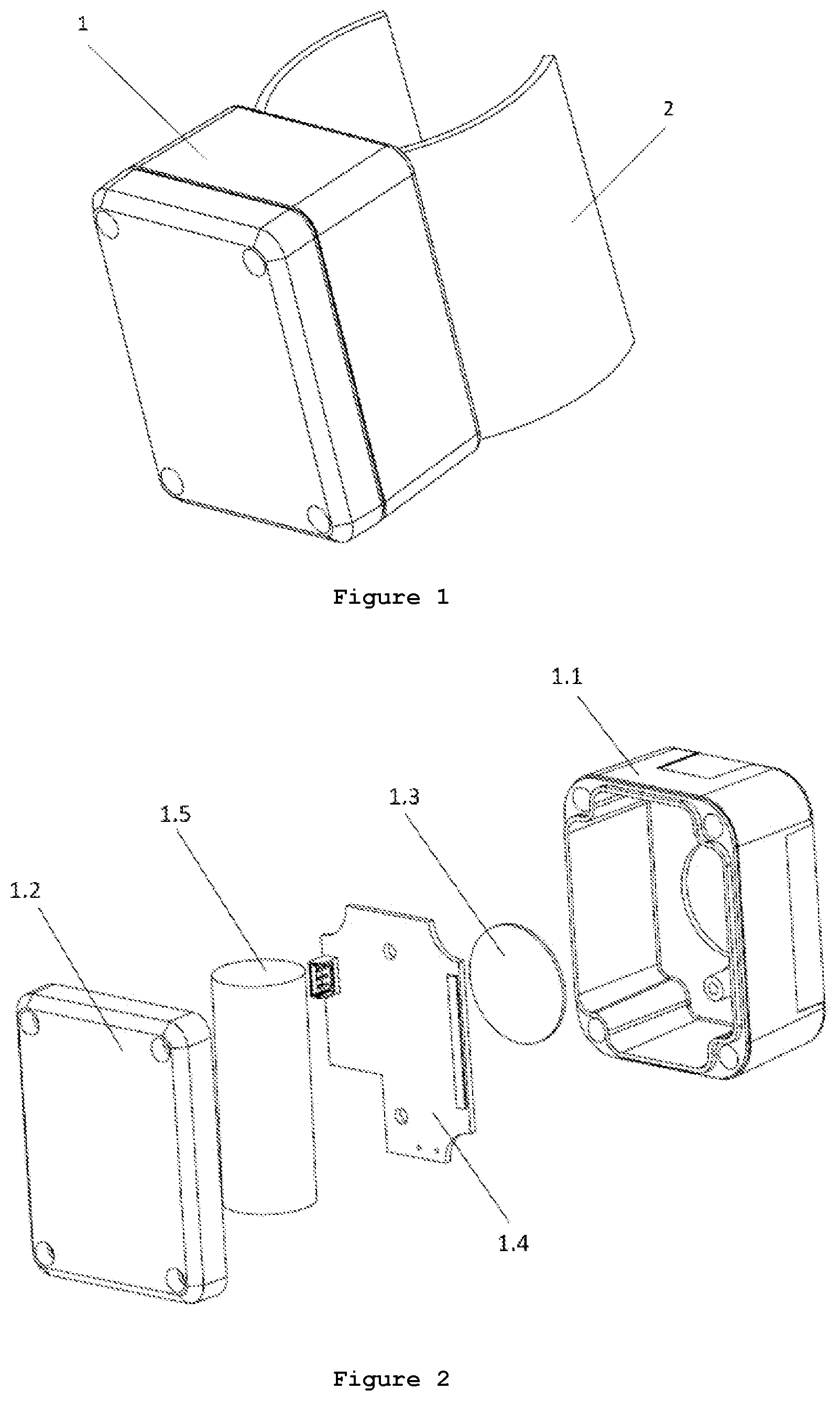 Patent US12313434 Figure 1 – Flow sensor