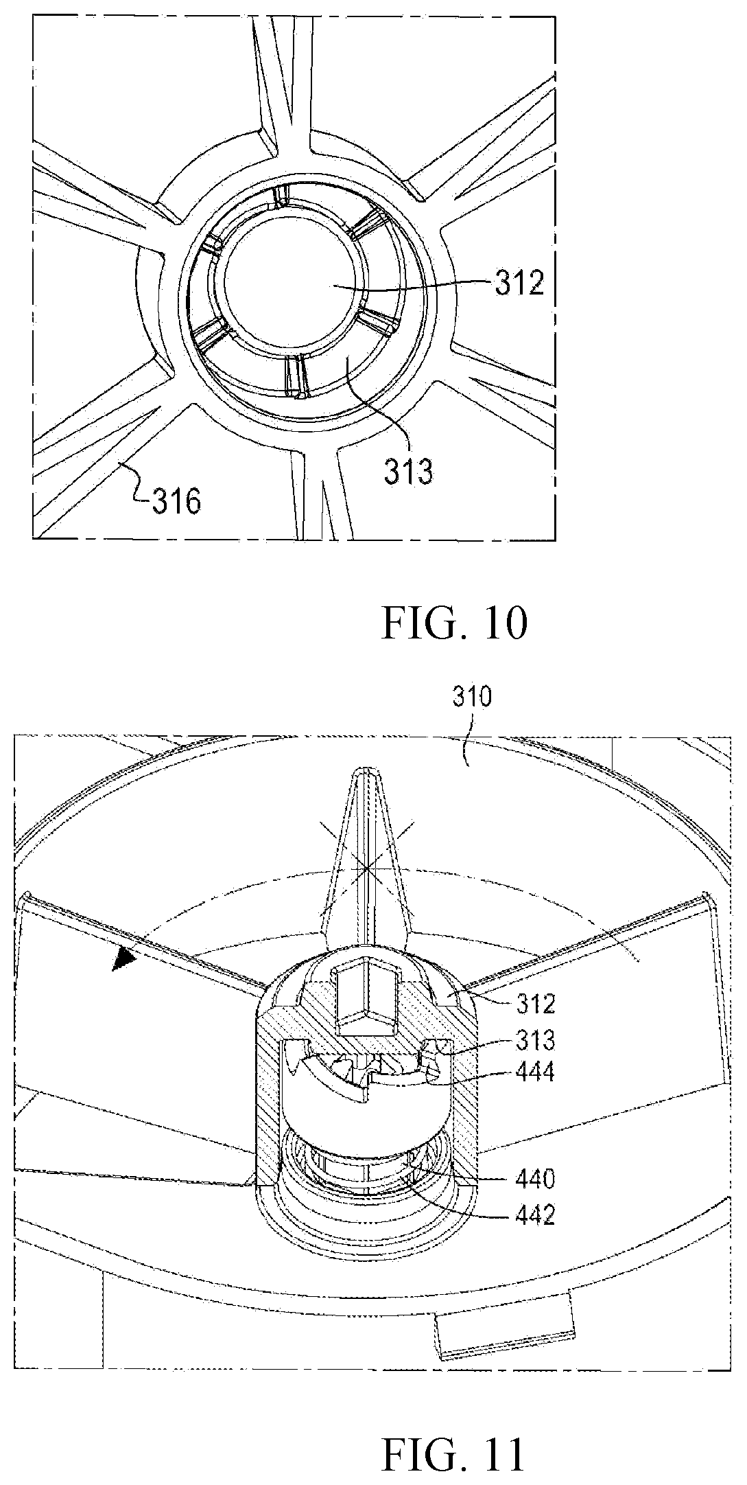 Patent US12313436 Figure 10 – Automatic dispenser for mixed measurement of grain