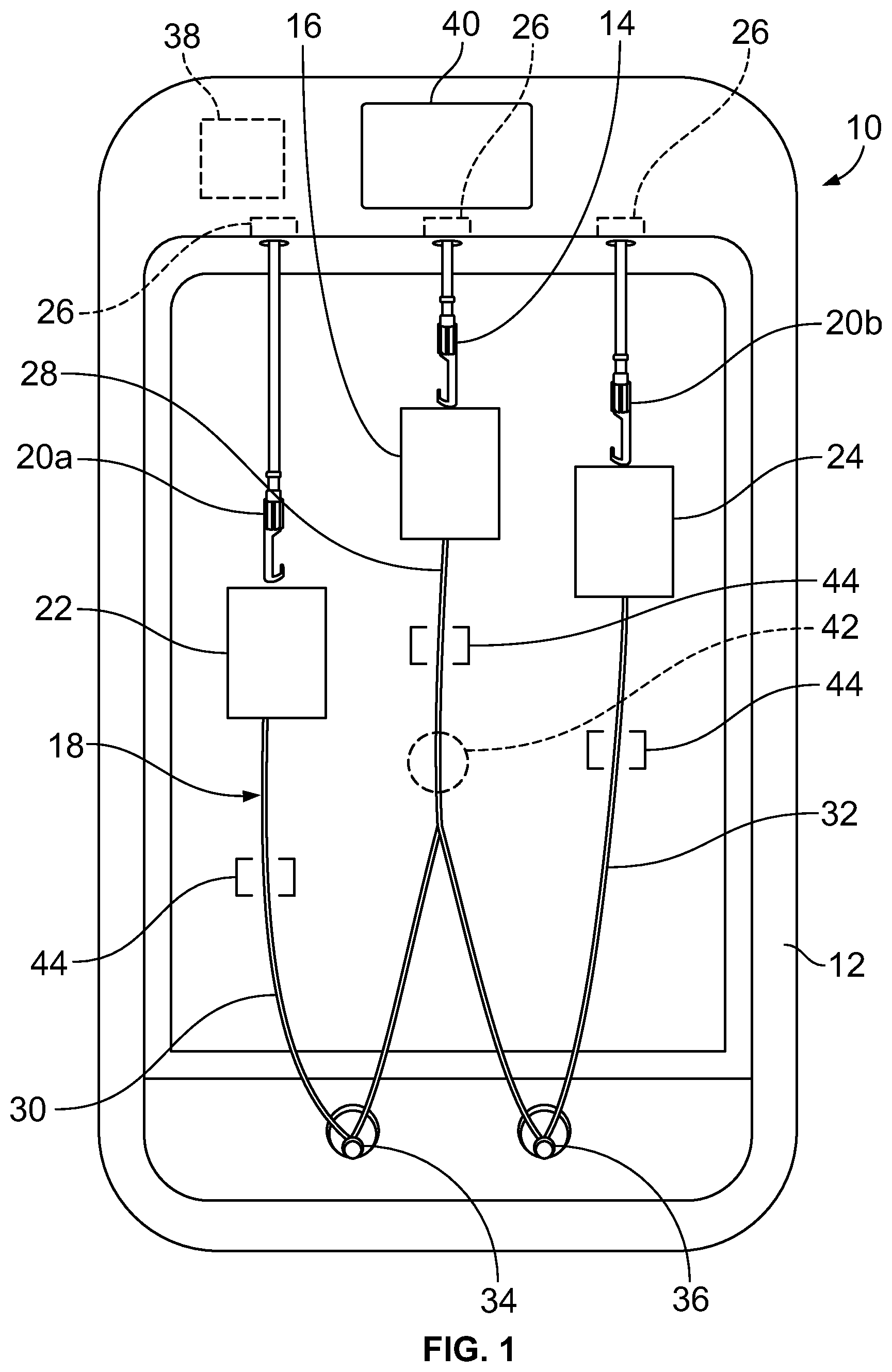 Patent US12313441 Figure 1 – Automated splitting of a fluid into uneven volumes