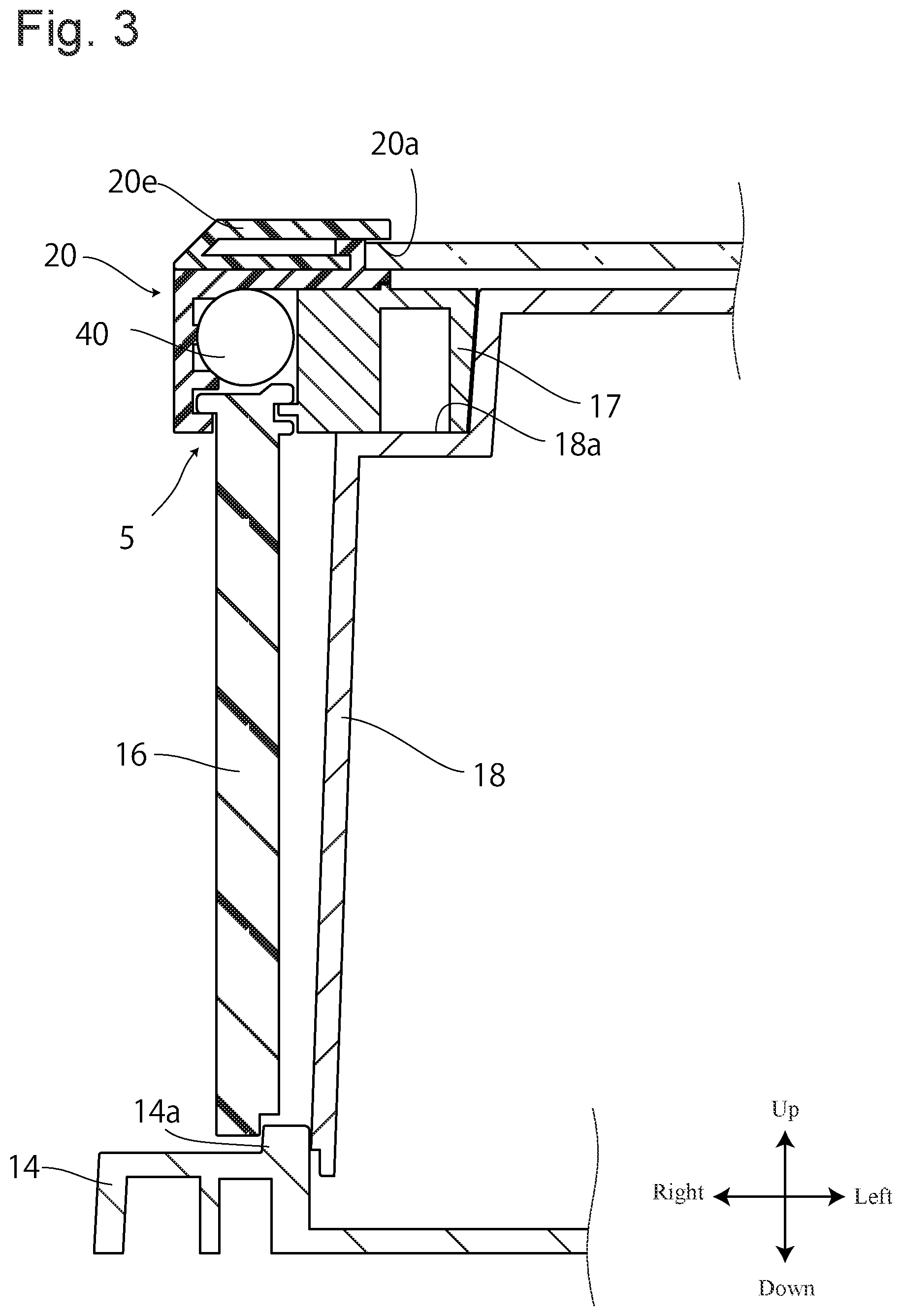 Patent US12313446 Figure 3 – Windshield for defining a weighing chamber of a balance