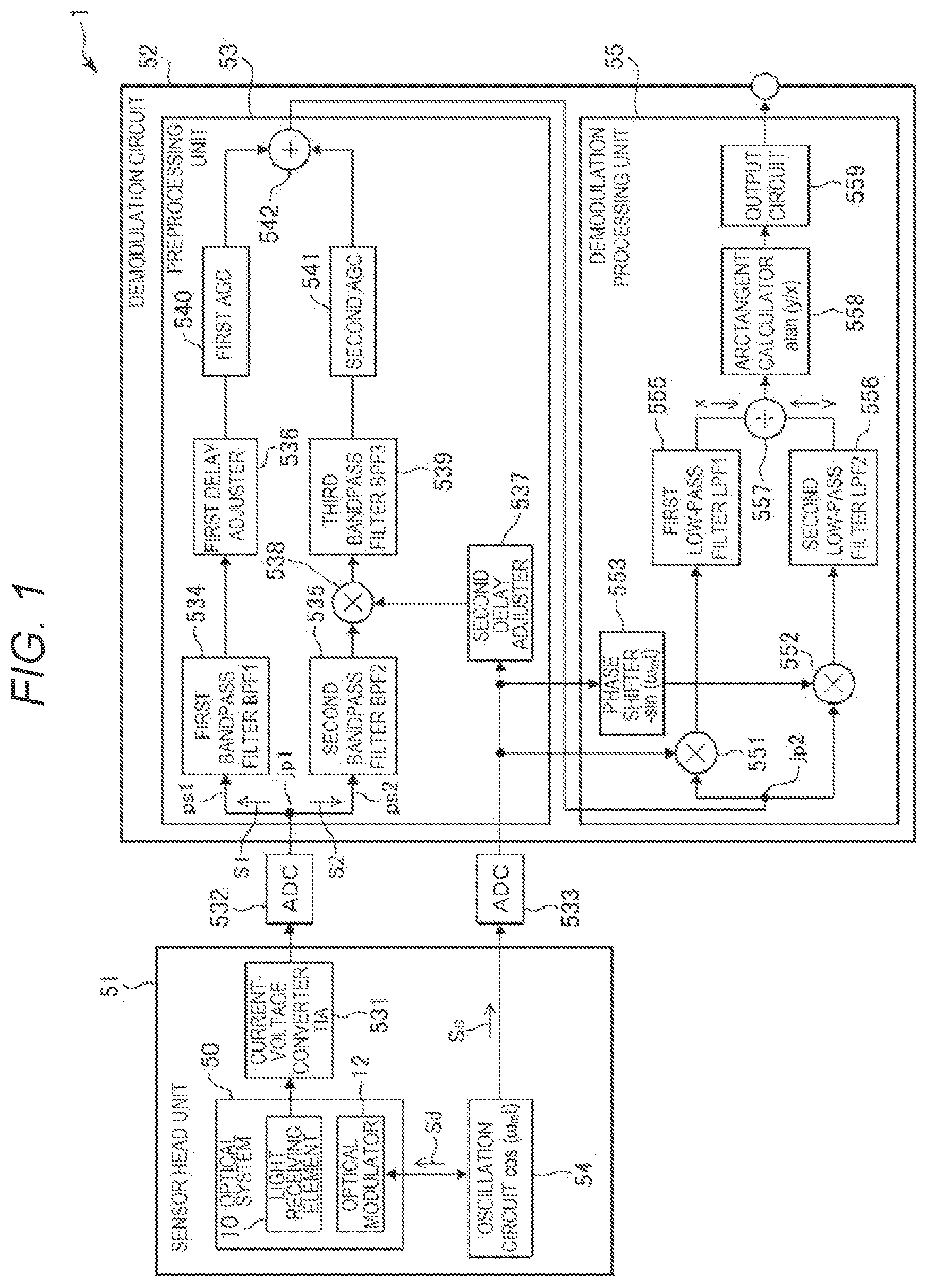 Patent US12313448 Figure 1 – Laser interferometer