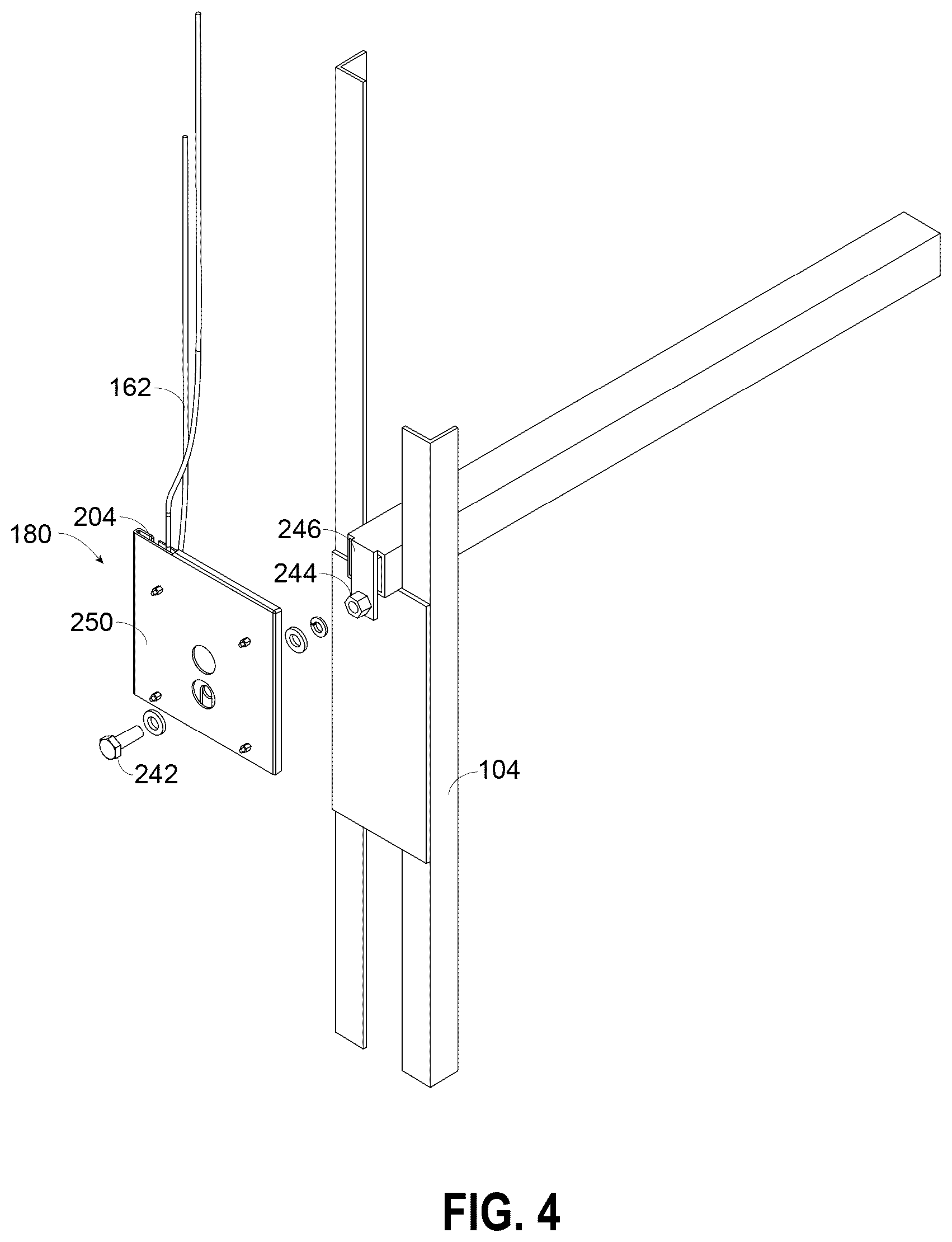 Patent US12313450 Figure 4 – Mounting structure for a vibration sensing system