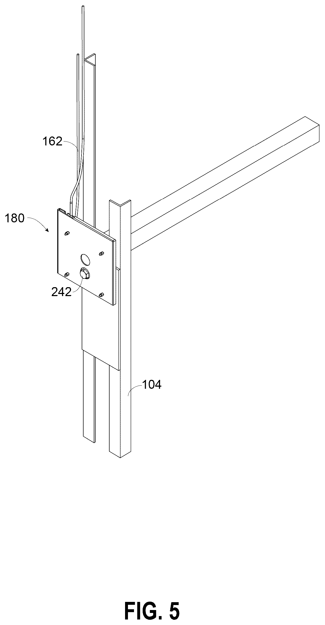 Patent US12313450 Figure 5 – Mounting structure for a vibration sensing system