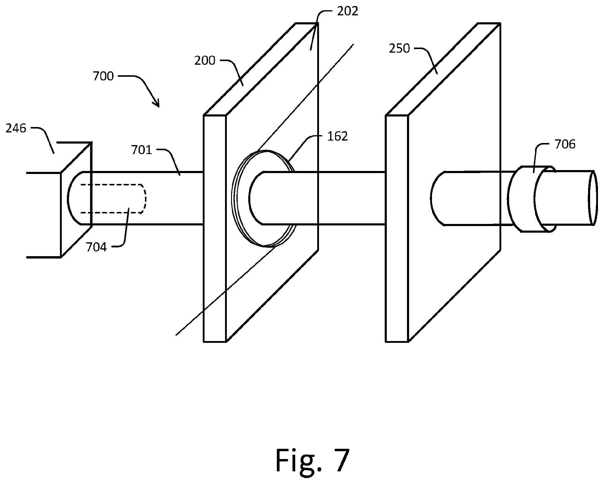 Patent US12313450 Figure 7 – Mounting structure for a vibration sensing system