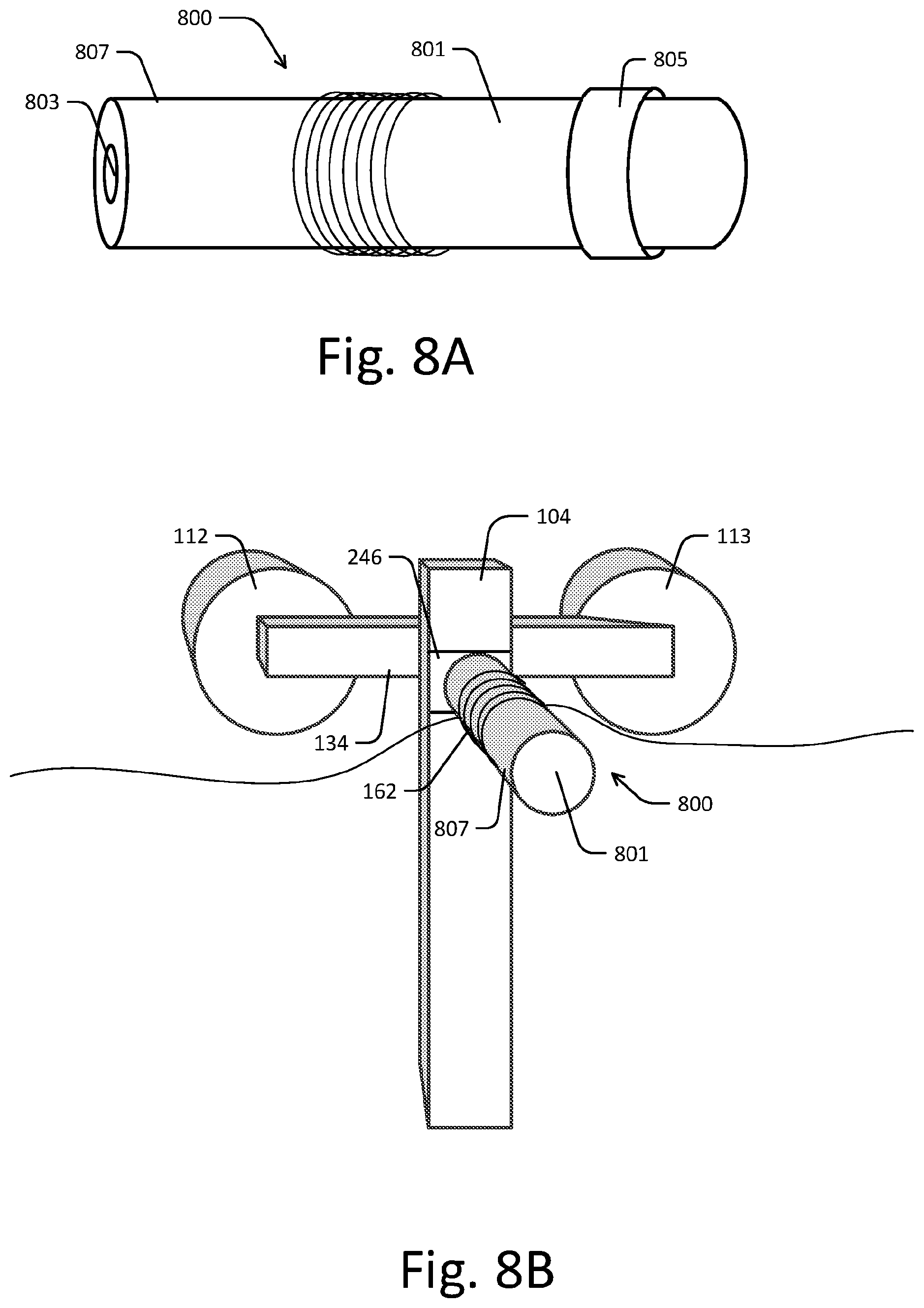 Patent US12313450 Figure 8 – Mounting structure for a vibration sensing system