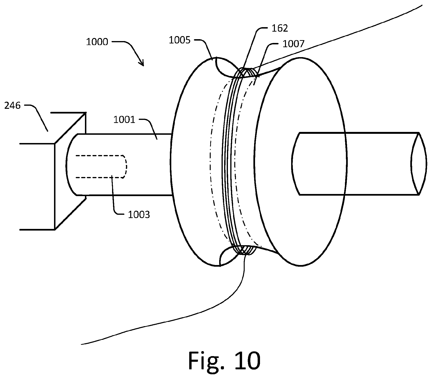 Patent US12313450 Figure 10 – Mounting structure for a vibration sensing system