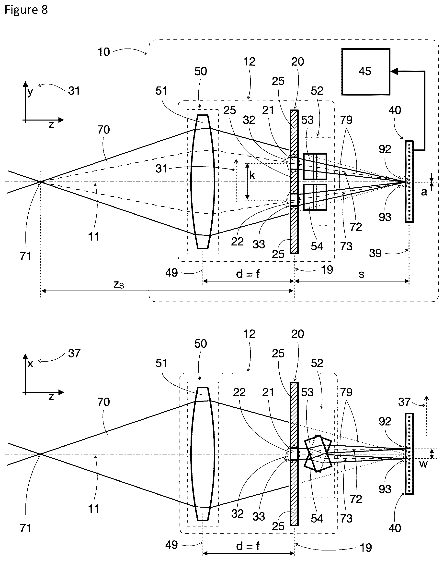 Patent US12313455 Figure 6 – Device and method for determining a focal point