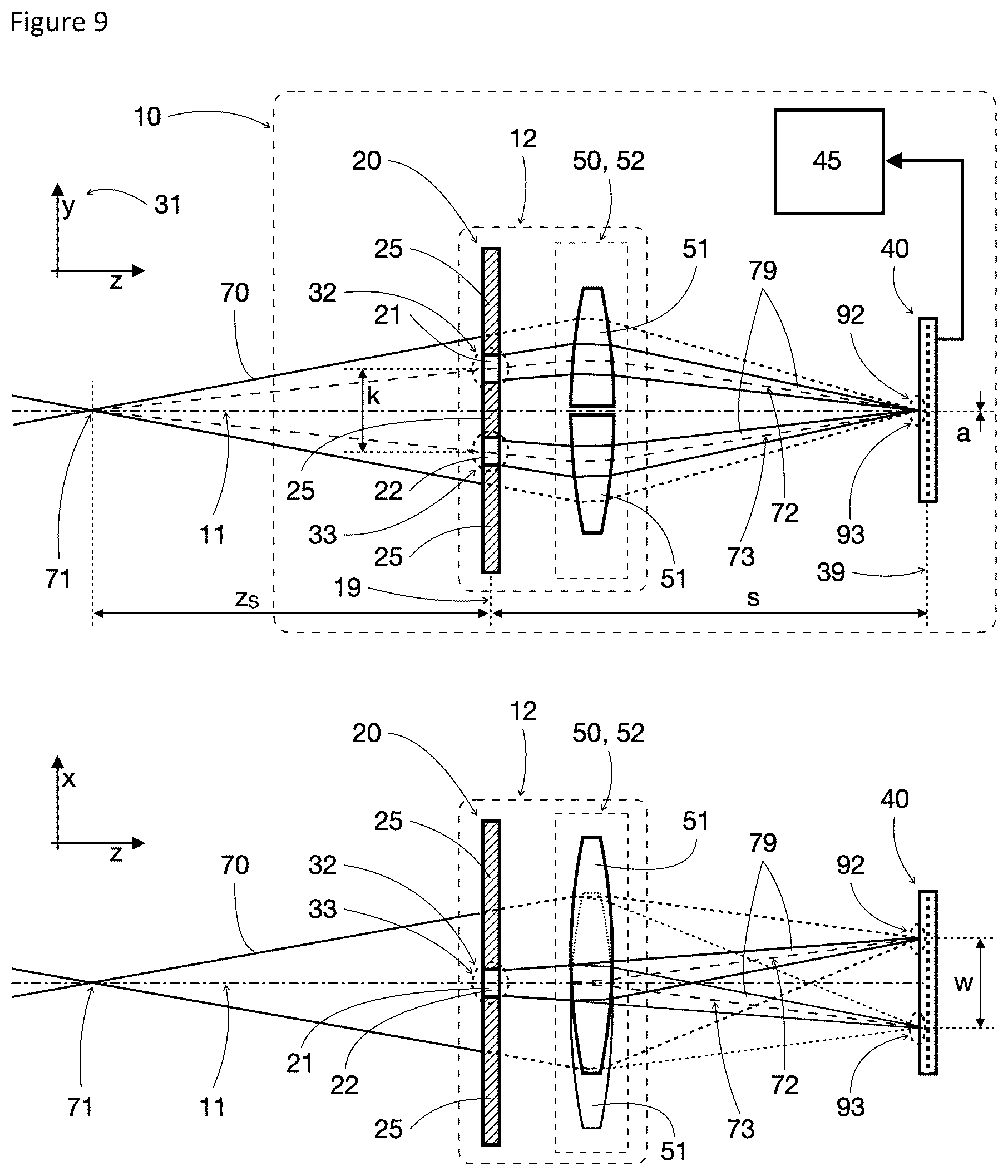 Patent US12313455 Figure 7 – Device and method for determining a focal point