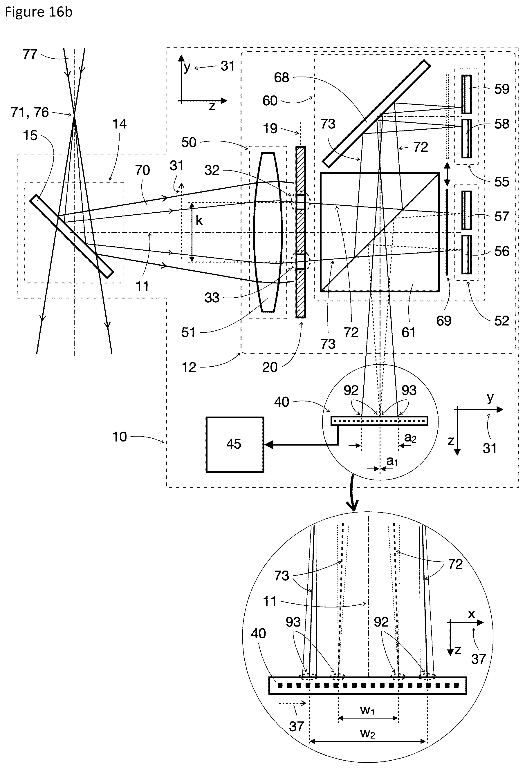 Patent US12313455 Figure 16 – Device and method for determining a focal point