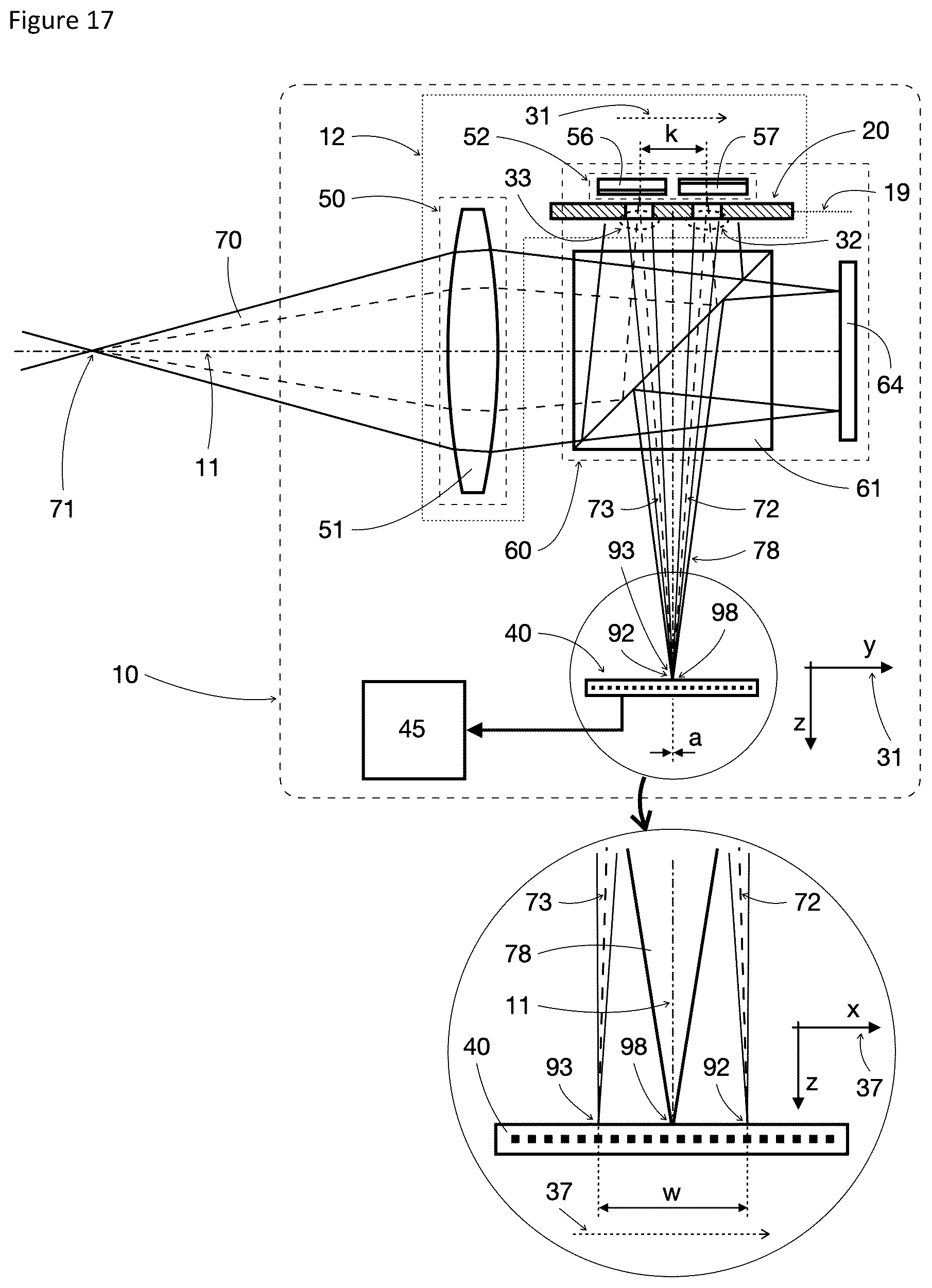 Patent US12313455 Figure 19 – Device and method for determining a focal point