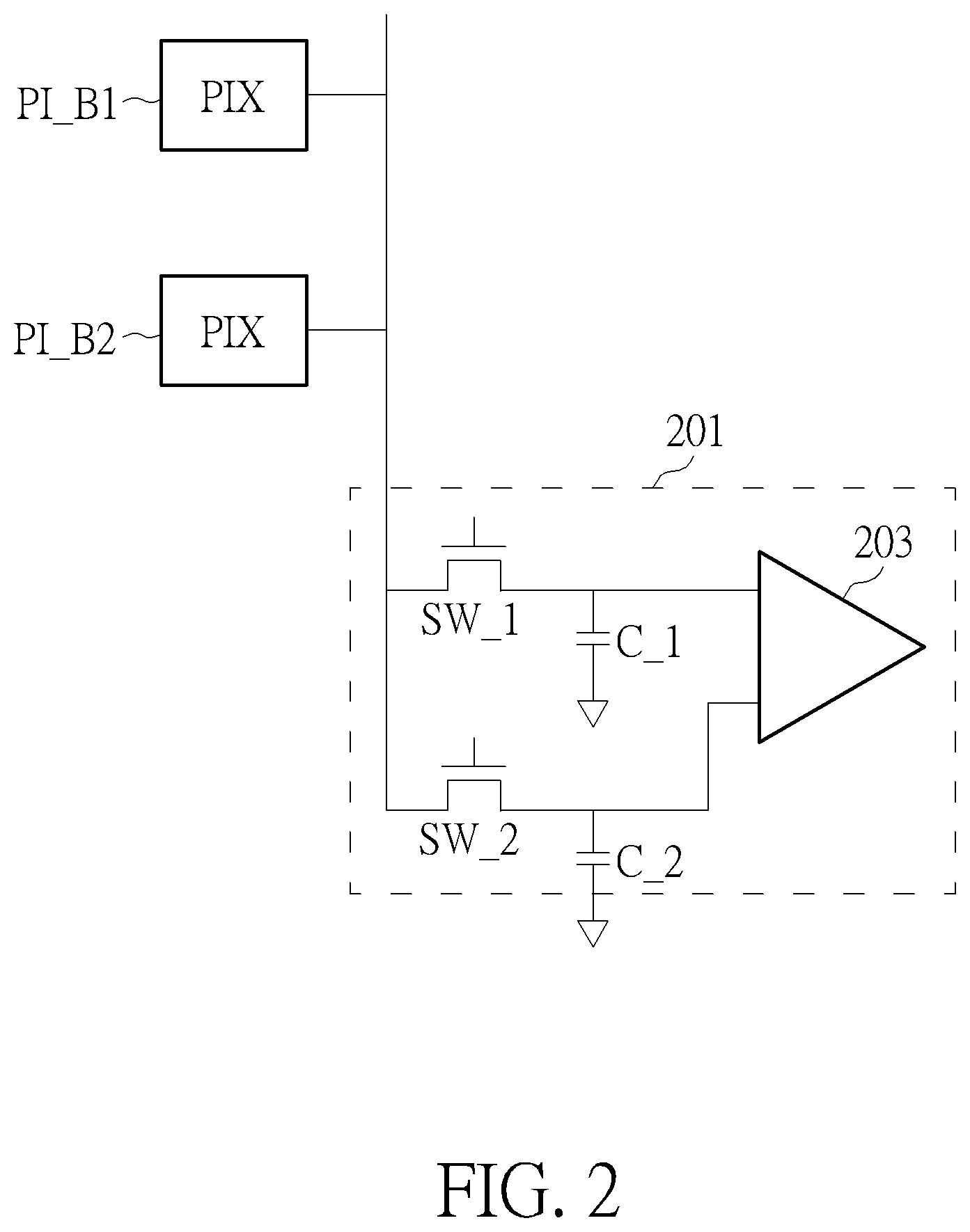 Patent US12313457 Figure 2 – Optical sensor which can reduce power noise and power noise reduction method