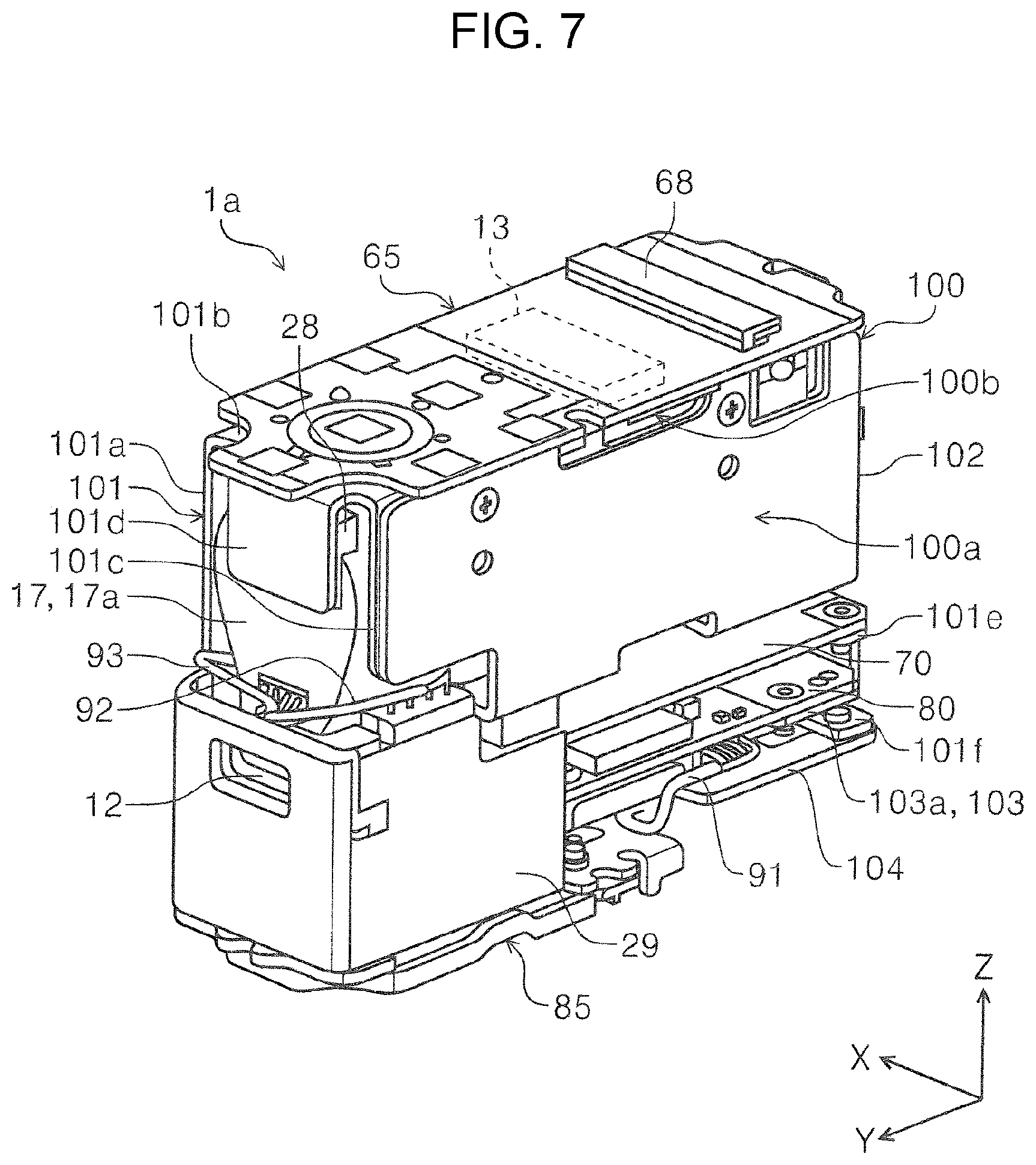 Patent US12313467 Figure 7 – Color measurement apparatus
