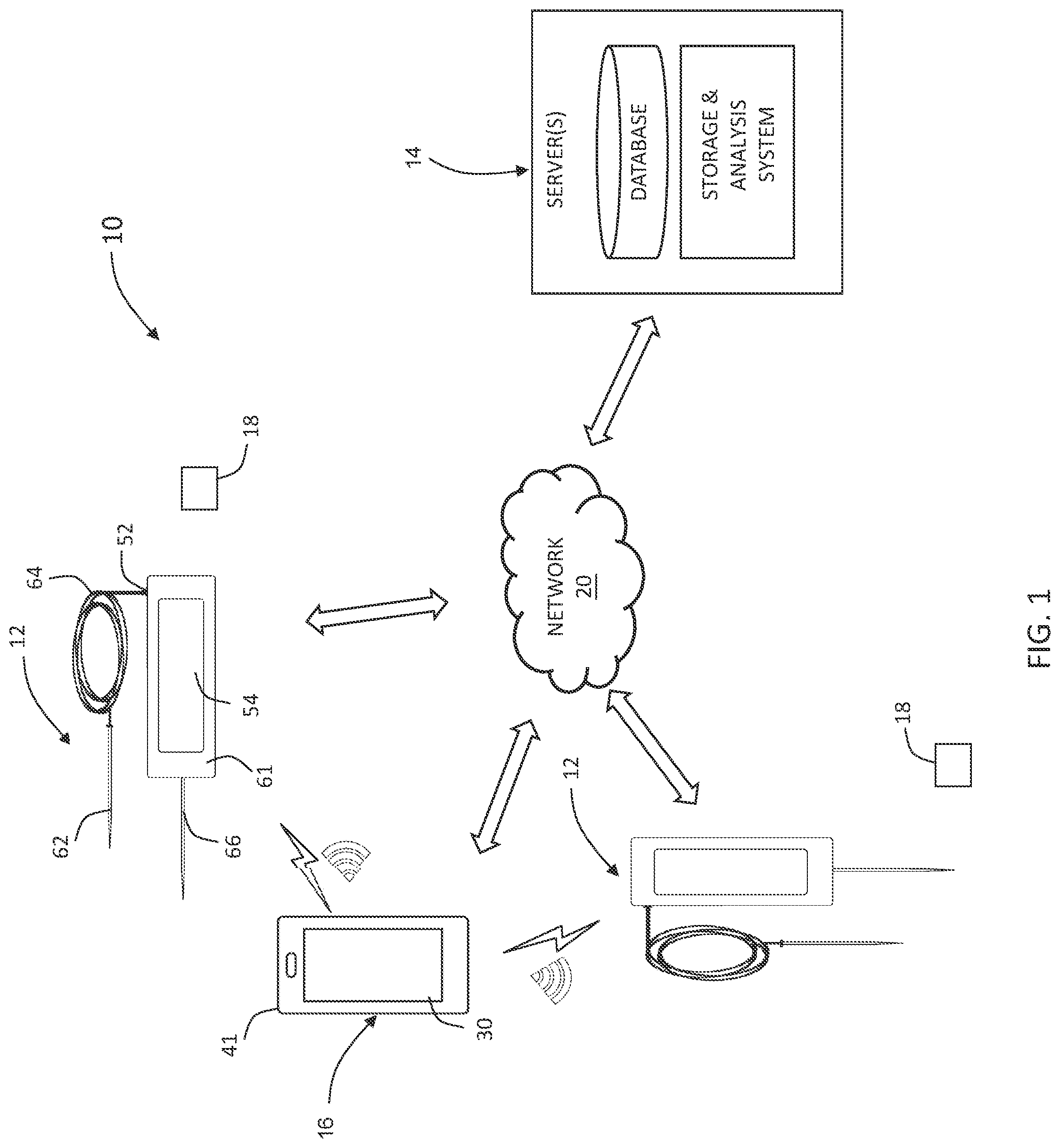 Patent US12313471 Figure 1 – System and method of food mapping for safety compliance