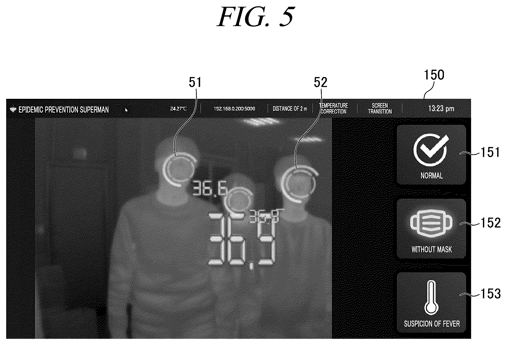 Patent US12313473 Figure 3 – Apparatus and method for measuring body temperature by recognizing the face