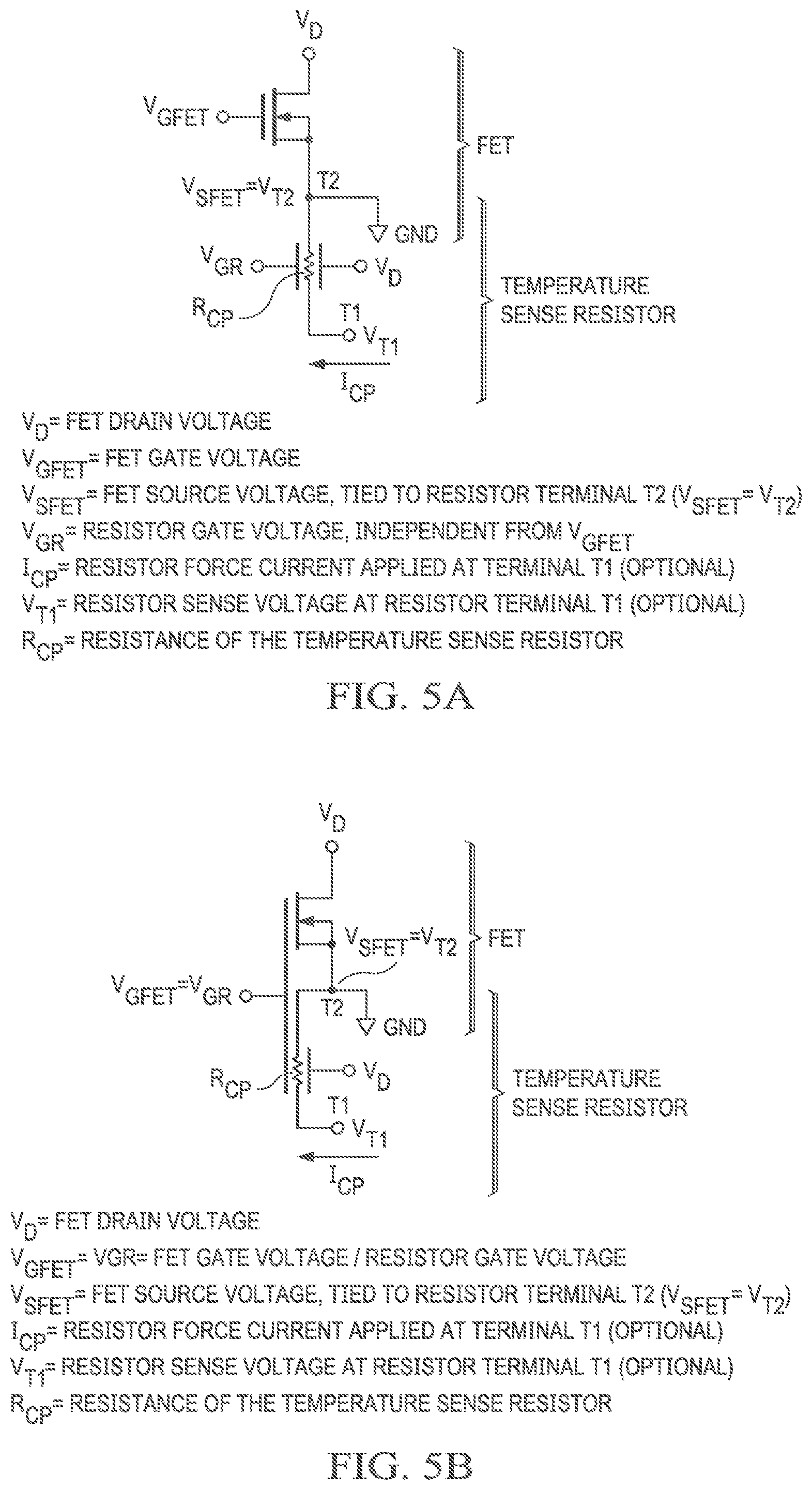 Patent US12313476 Figure 7 – Temperature sensor integrated in a transistor array