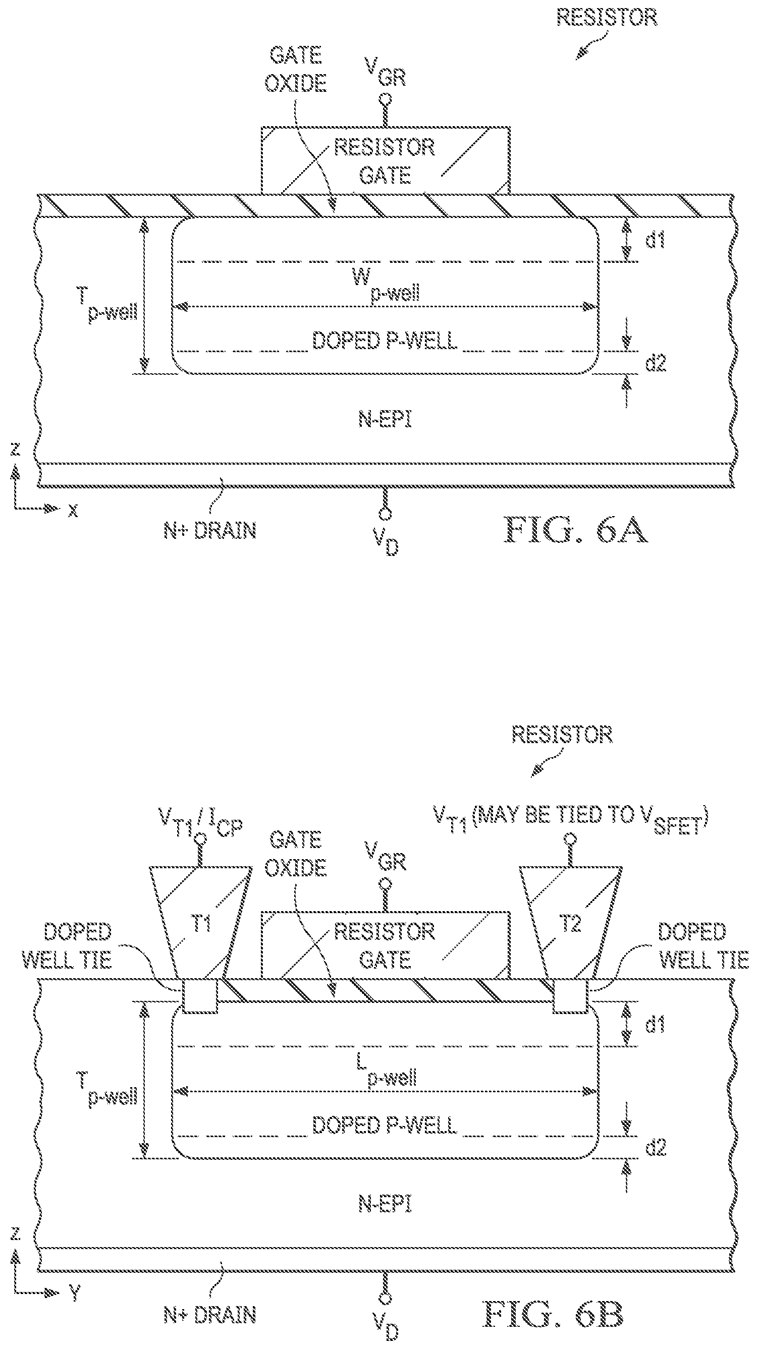 Patent US12313476 Figure 8 – Temperature sensor integrated in a transistor array