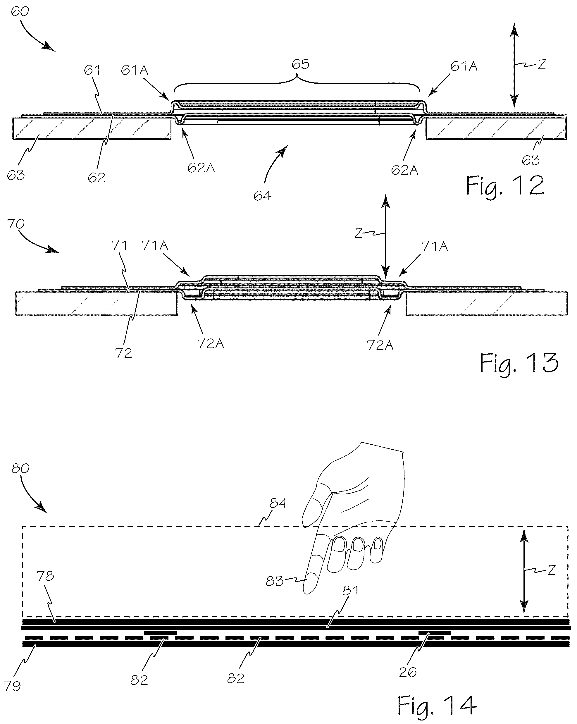 Patent US12313478 Figure 4 – Low drift force sensor with capacitive capability