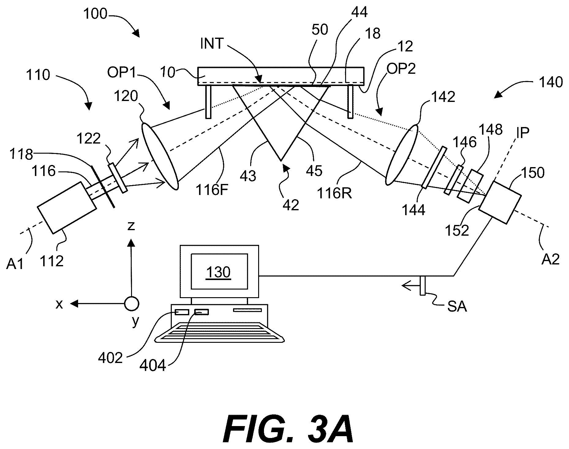 Patent US12313480 Figure 3 – Prism coupling systems and methods employing light-blocking members