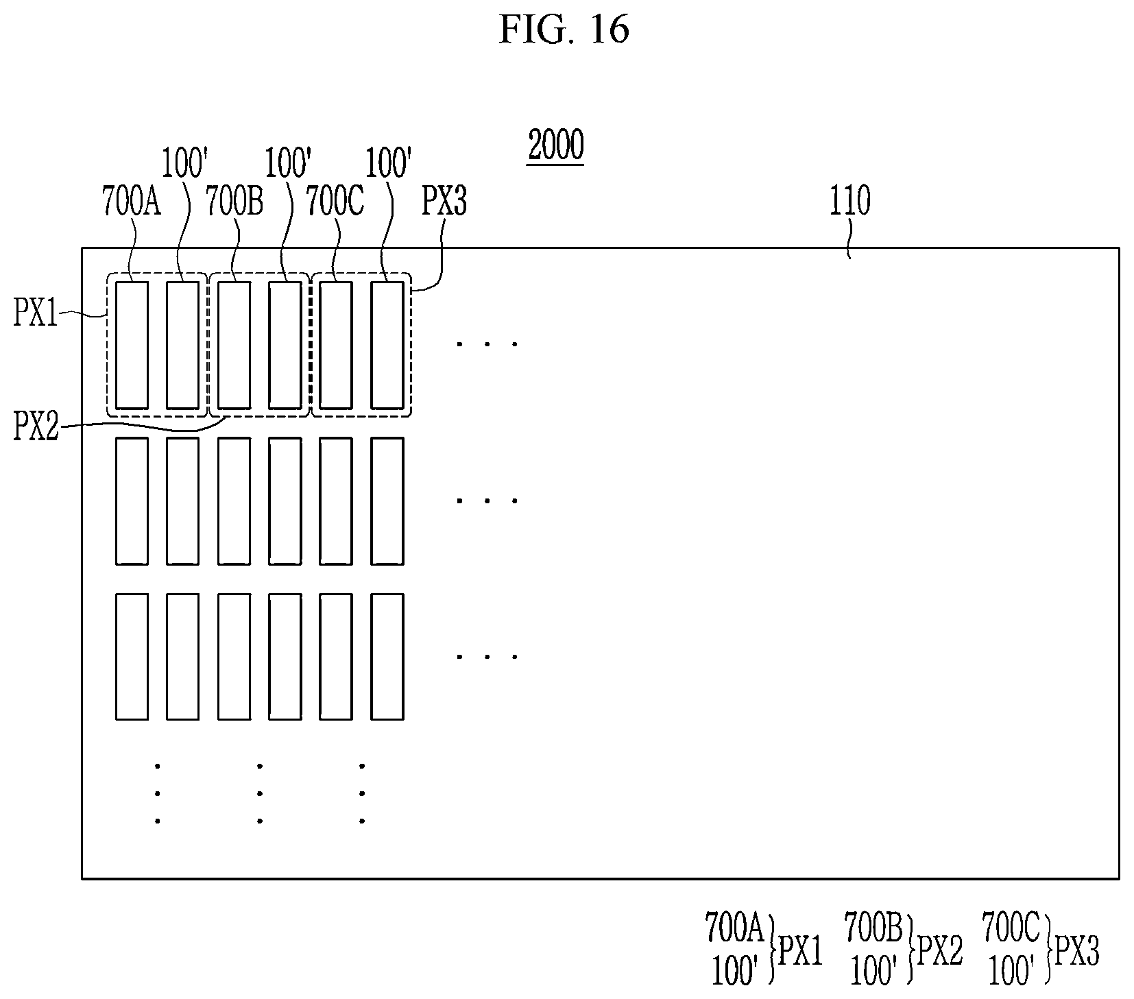 Patent US12313481 Figure 16 – Stretchable strain sensor, combination sensor, and display panel and device