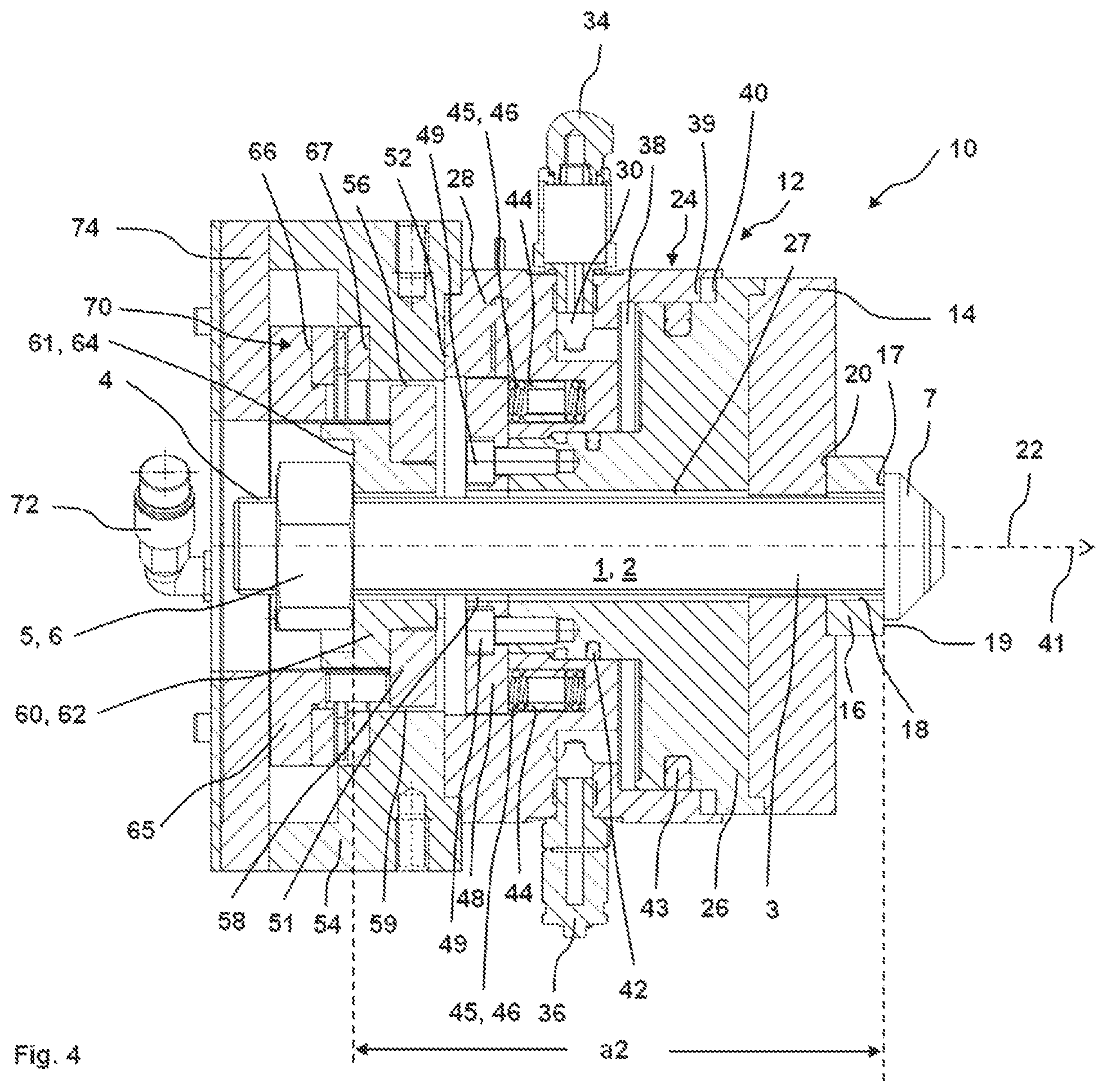 Patent US12313486 Figure 4 – Screw load testing device and method for performing a load test on a screw