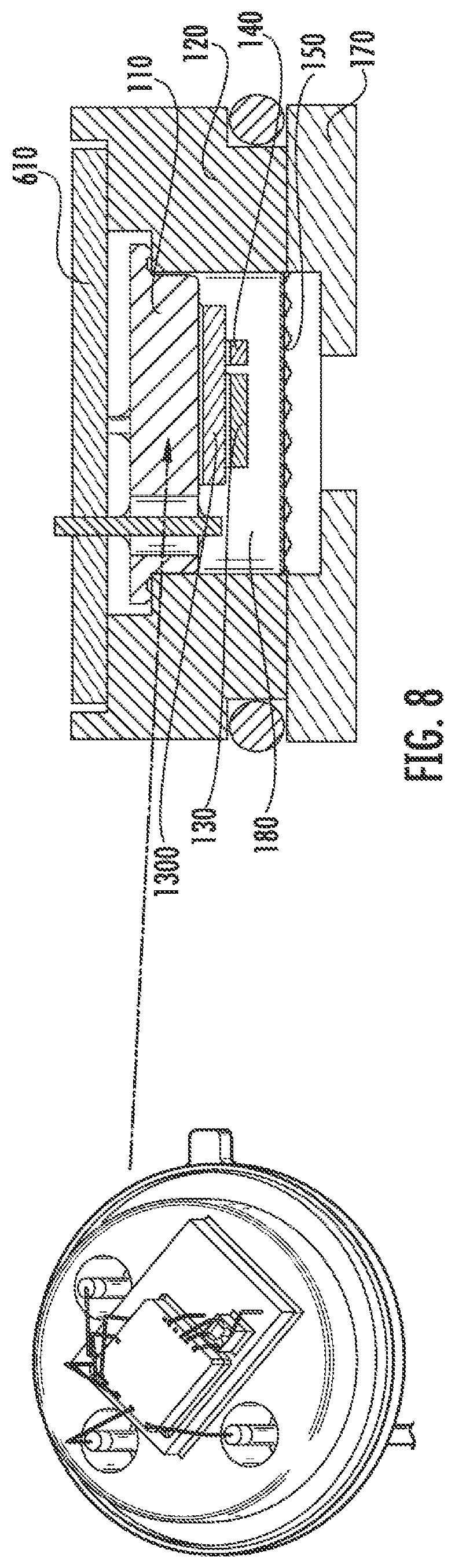 Patent US12313487 Figure 8 – Pressure sensors and methods of manufacturing a pressure sensor